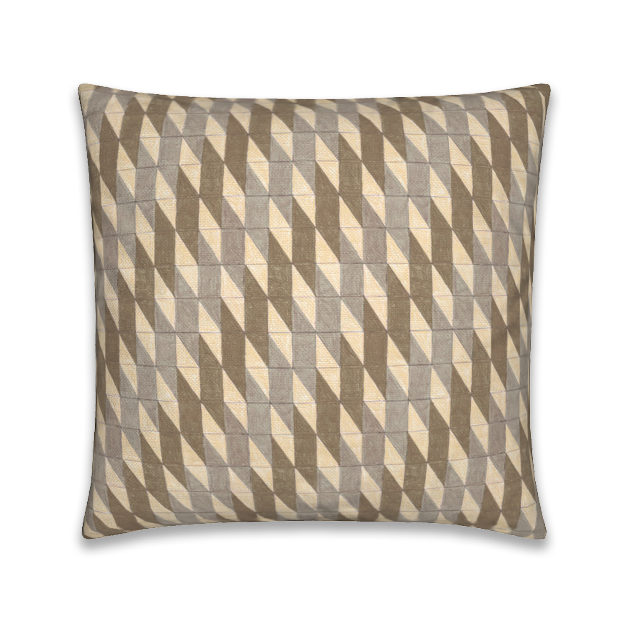 Path Pillow in Pebble