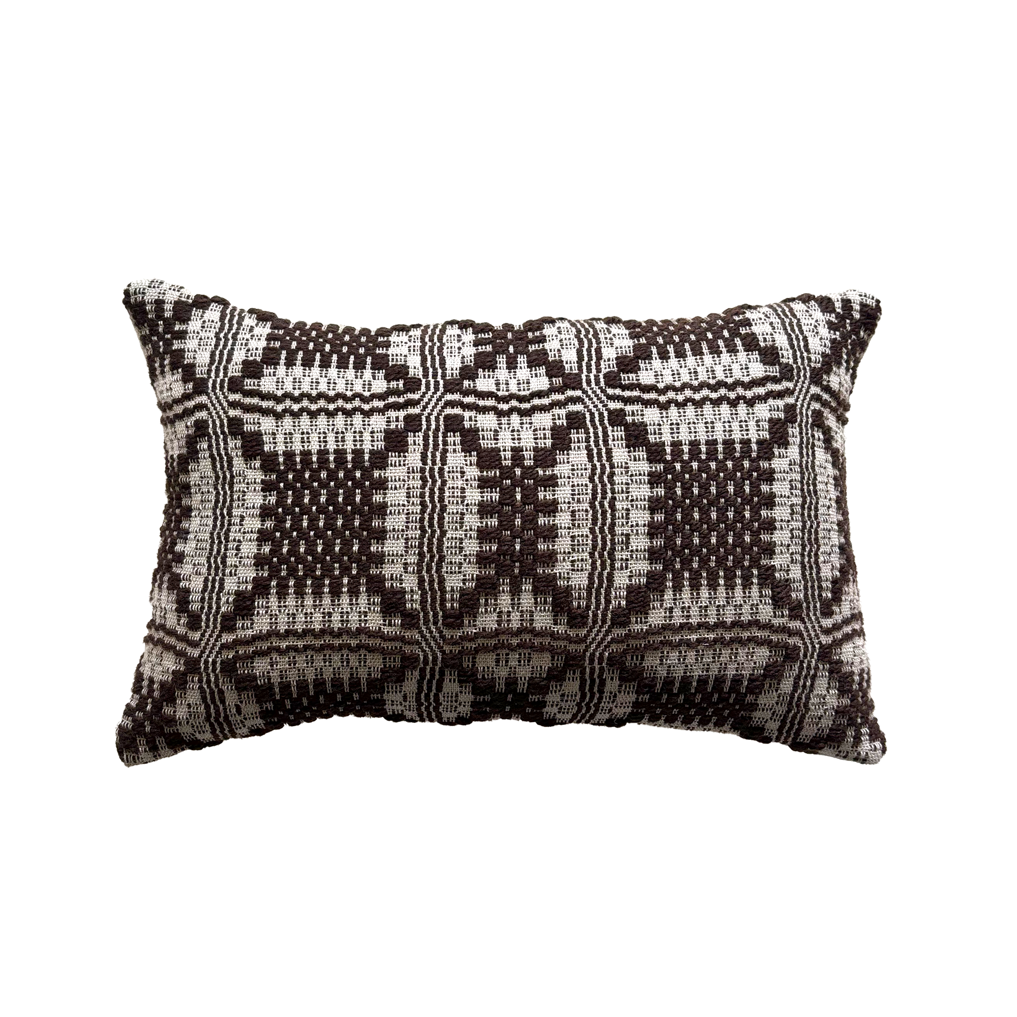 Overshot Lumbar Pillow - Bark (for Clove & Creek)