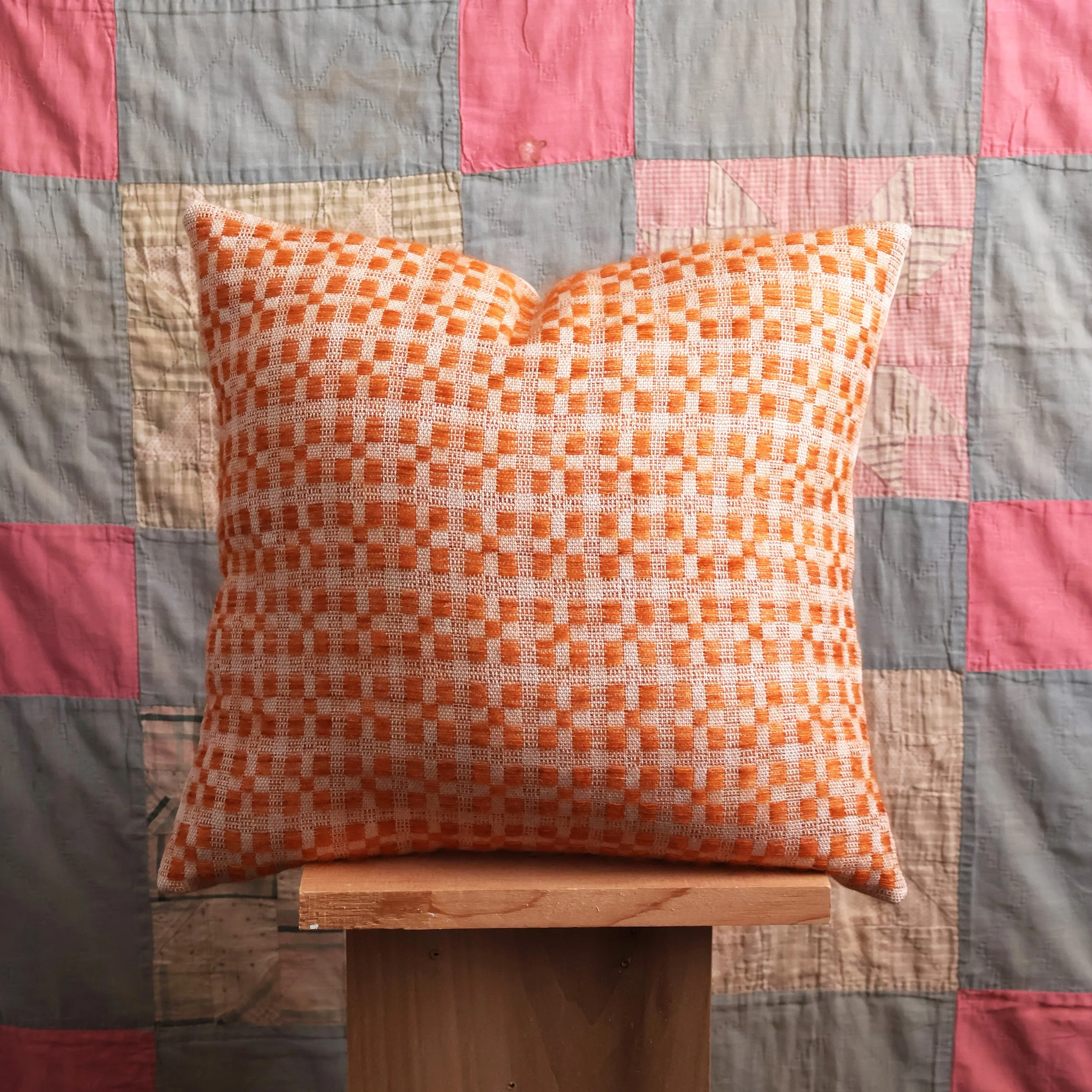 Overshot Pillow Copper main quilt 1x1.jpg