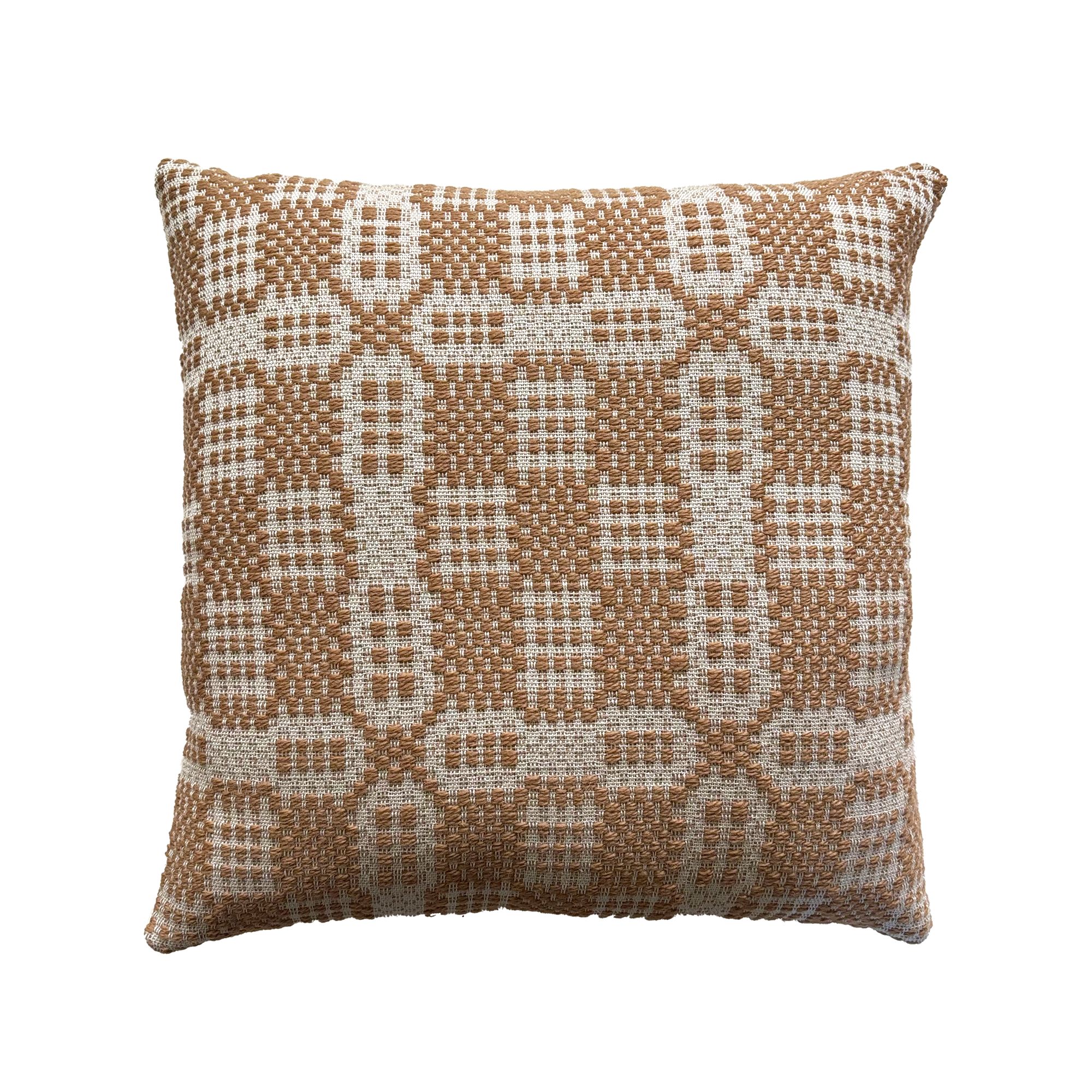 Overshot Pillow - Camel (for Clove & Creek)