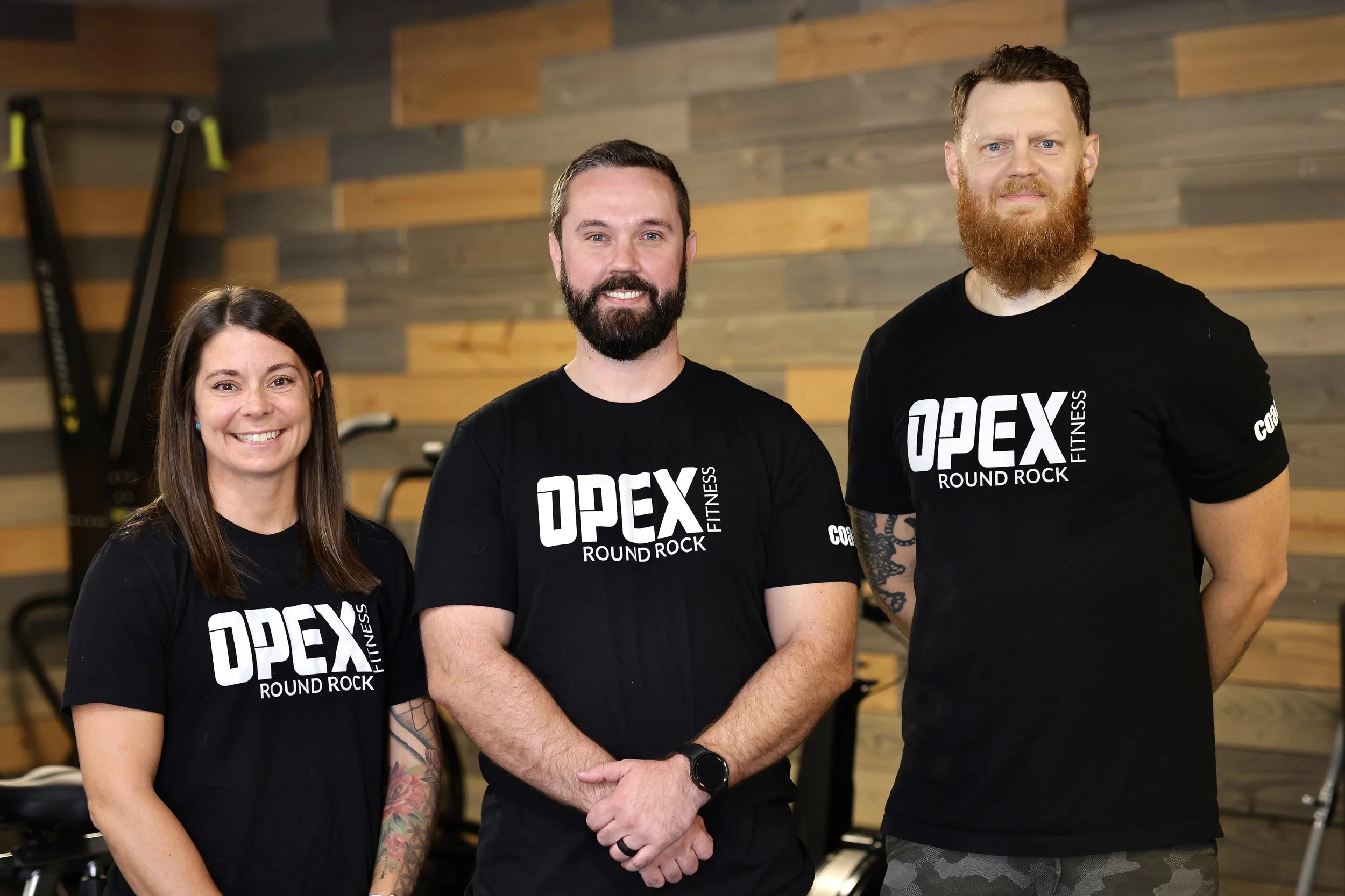 Opex Round Rock coach in the gym