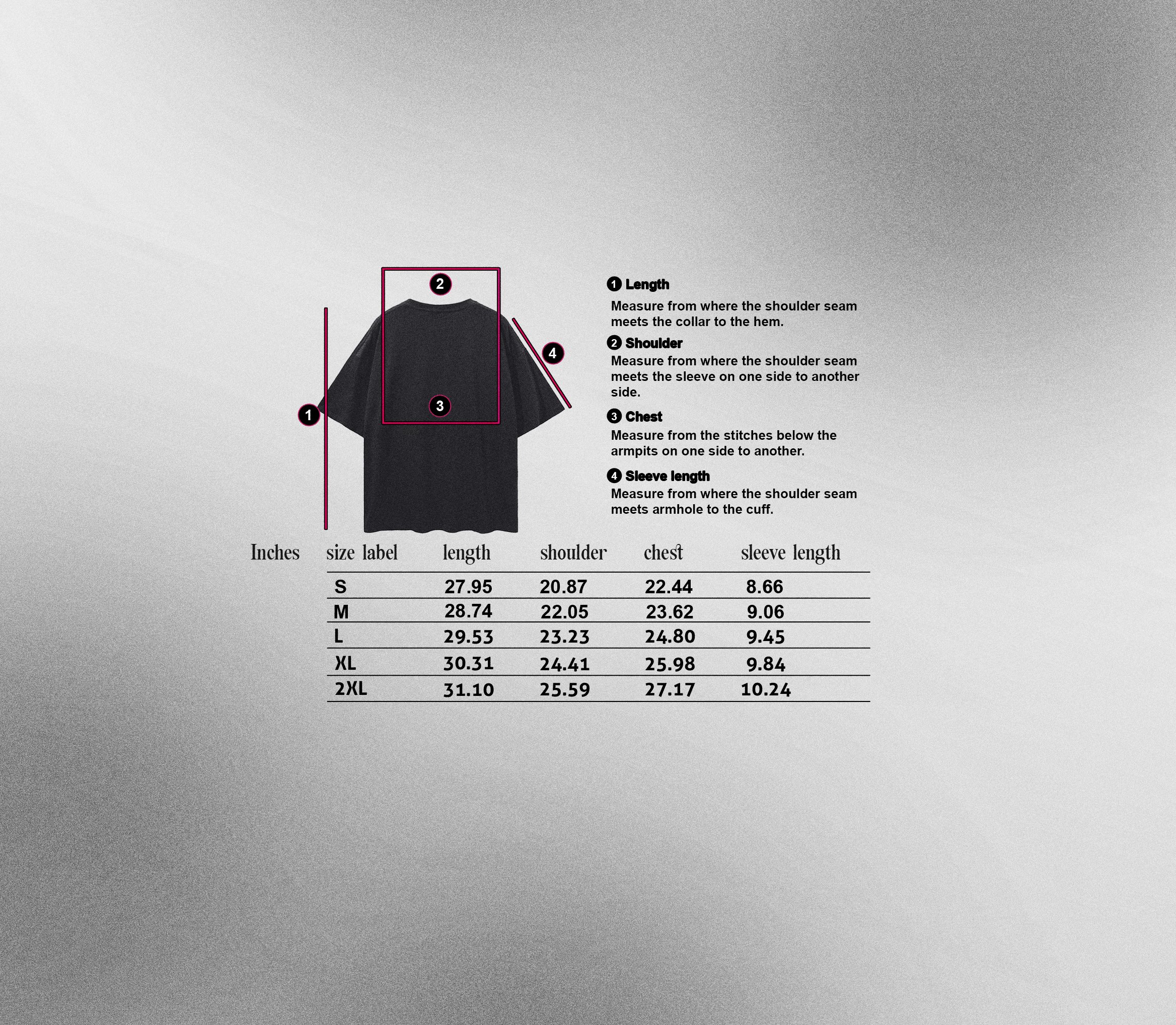 Size chart - Oversize Deep Drop Shoulder Tee - 15 - 5.jpg