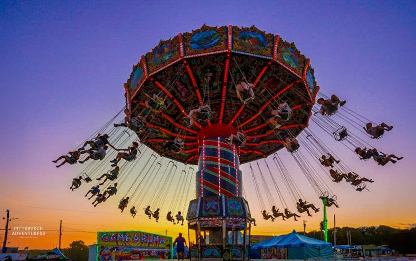 Big Butler County Fair Sunset