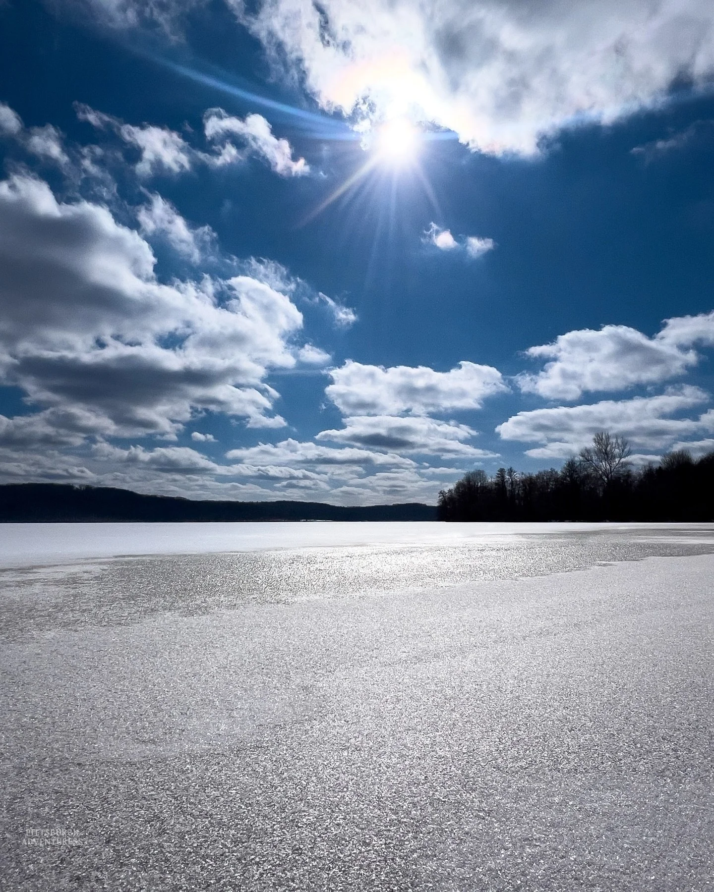 Endless sky.
Endless ice.

Moraine State Park in its quiet season. 

Soon to trade stillness for kayaks and spring days. 

.

.

.

#MoraineStatePark #LakeArthurPA #PennsylvaniaPhotography #WinterLandscape #ExplorePA