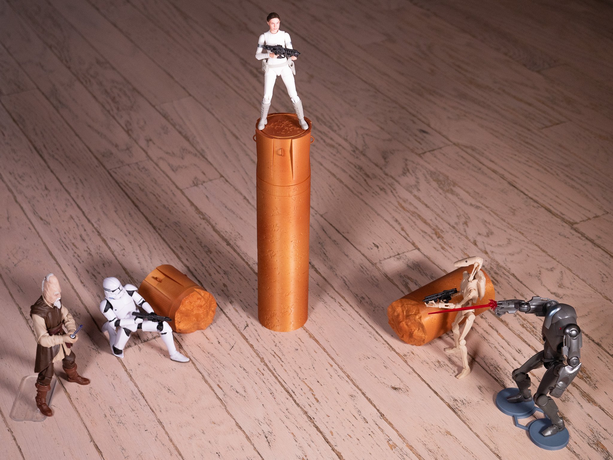 Geonosis Arena Pillar