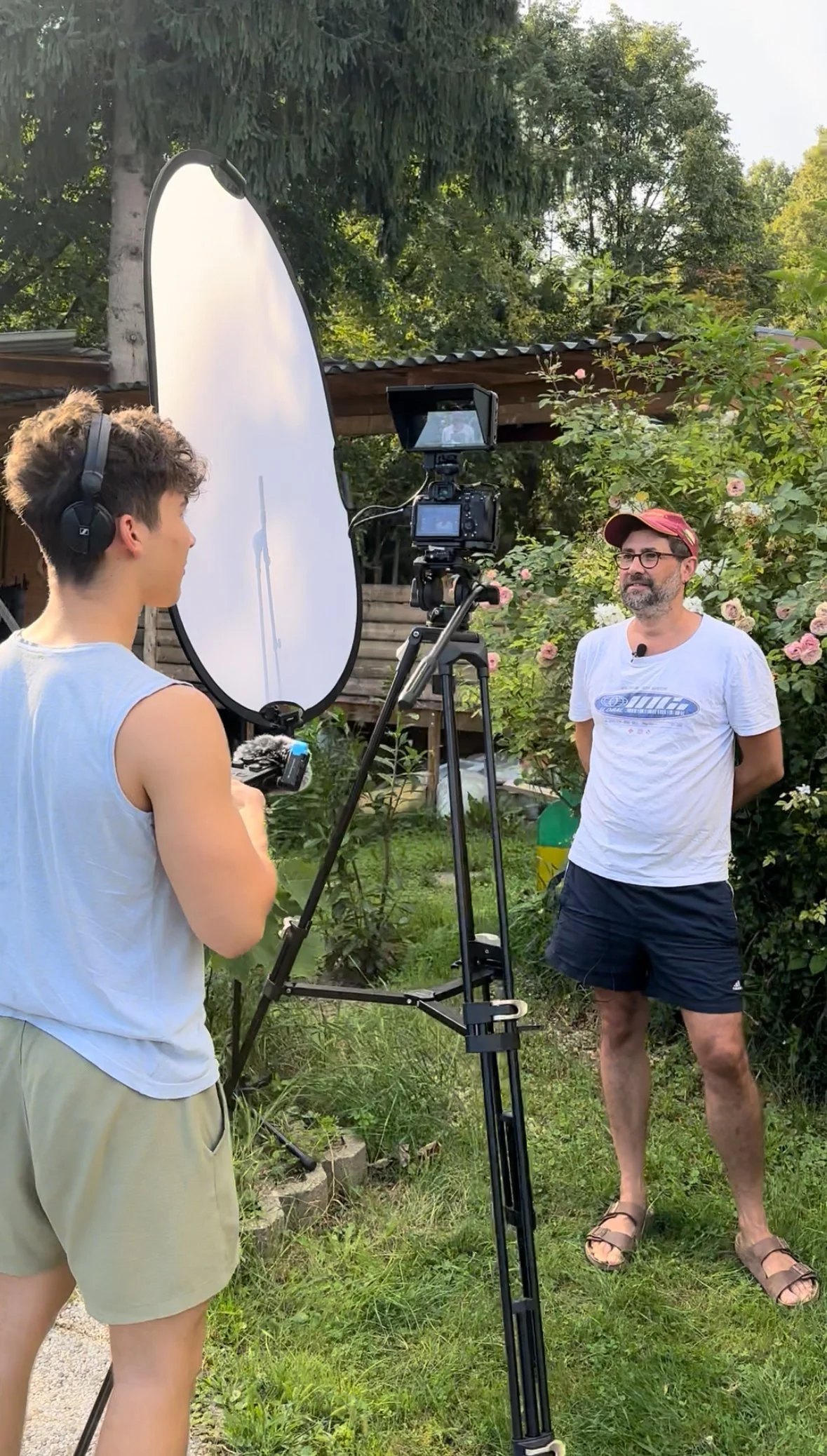 Behind the Scenes von Making-Of dreh