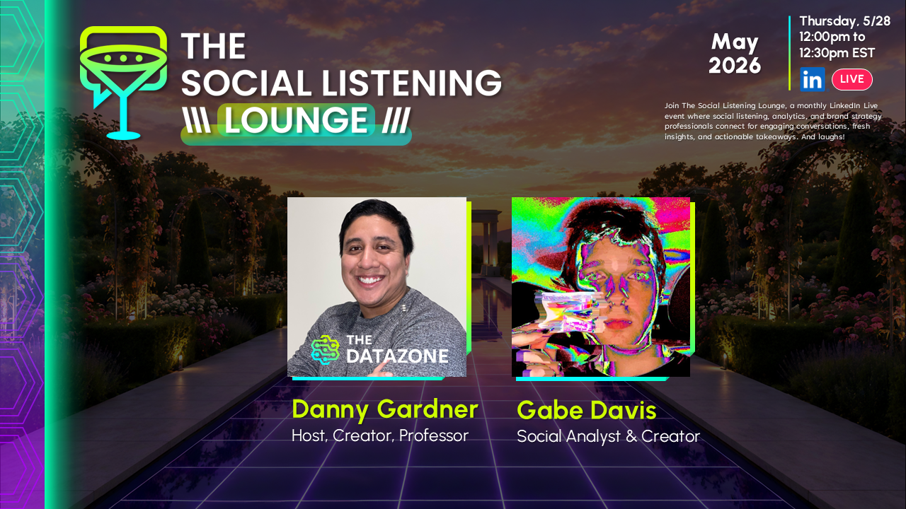 The Social Listening Lounge | featuring Gabe Davis, Anthropic