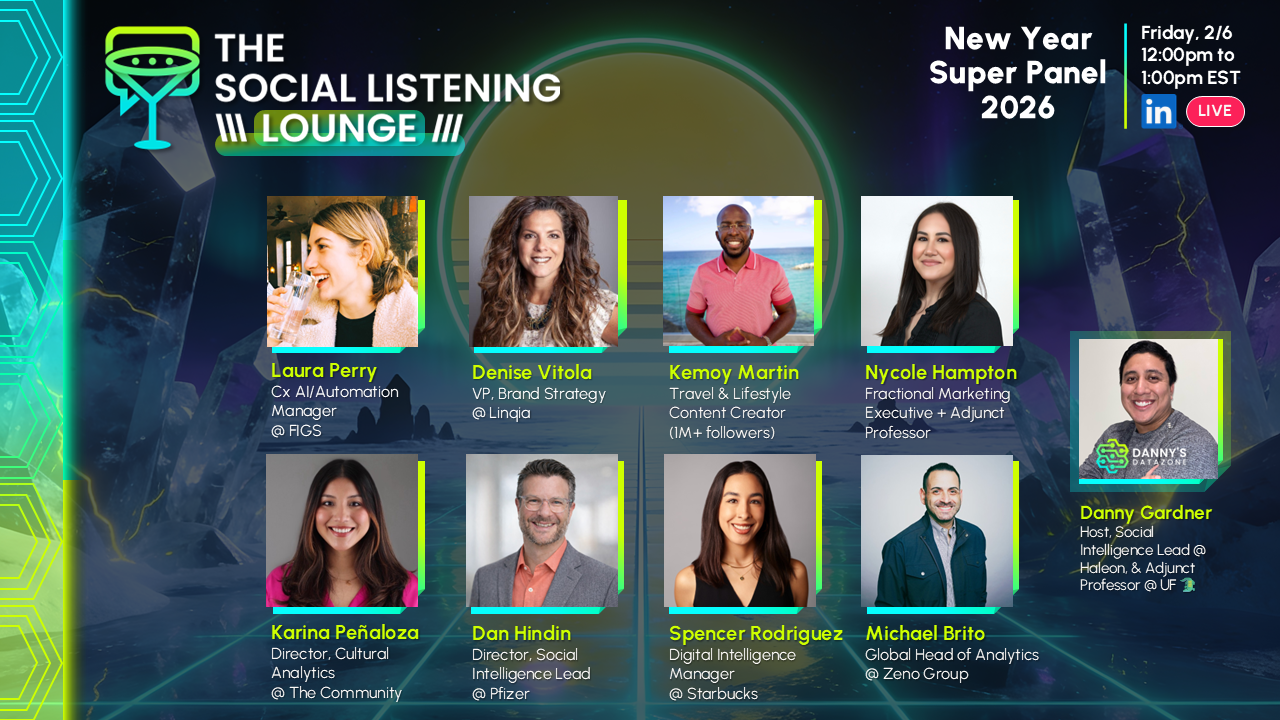 The Social Listening Lounge | featuring All 2025 Co-hosts