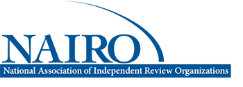 NAIRO logo for the National Association of Independent Review Organizations