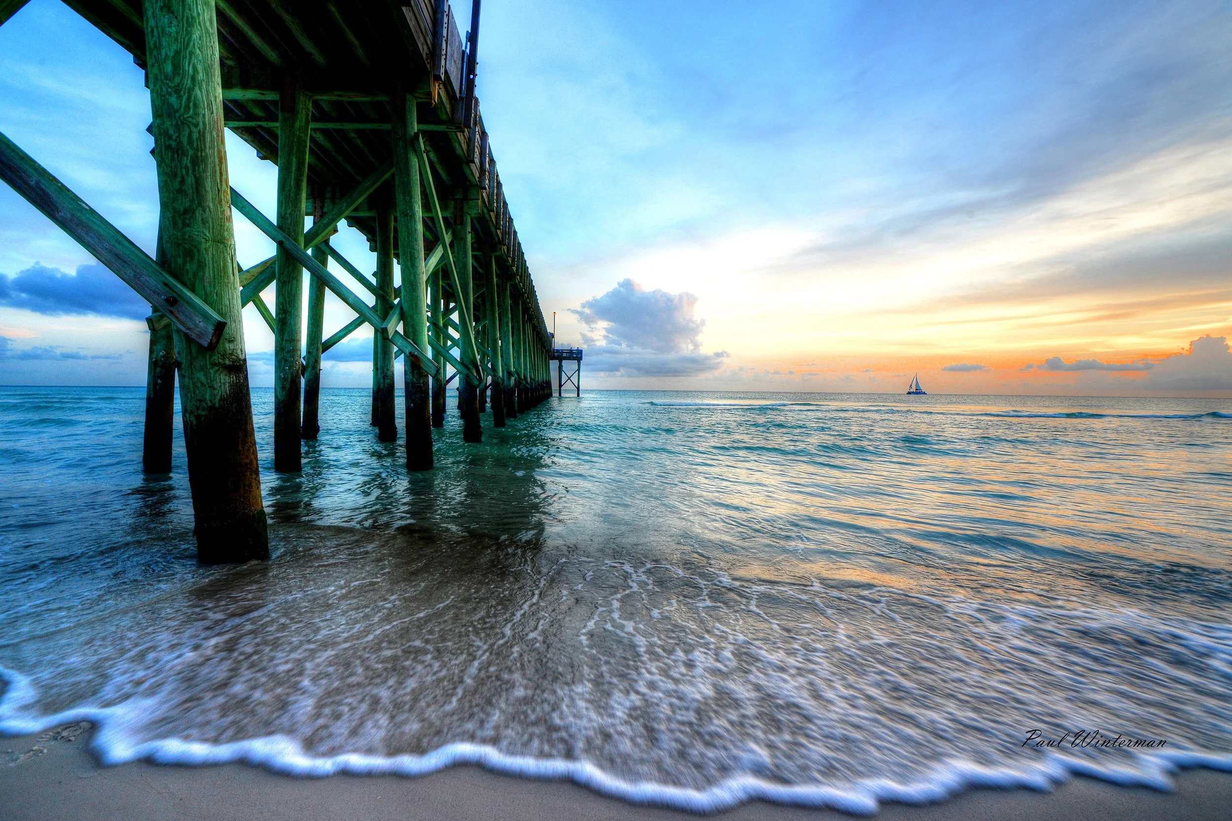 Sunset Beneath the Pier (PCB, Fl)