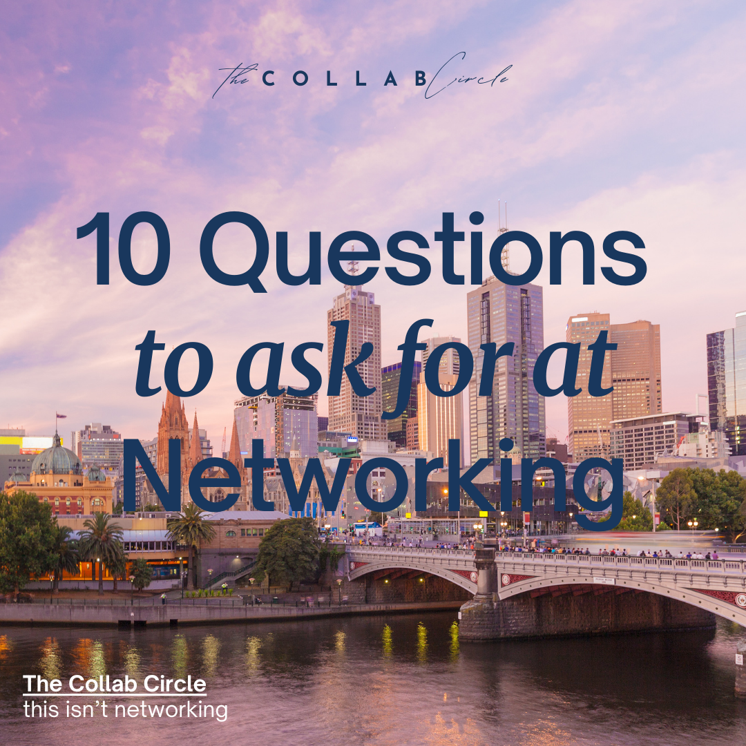 10 Questions to Ask for in a Networking Group