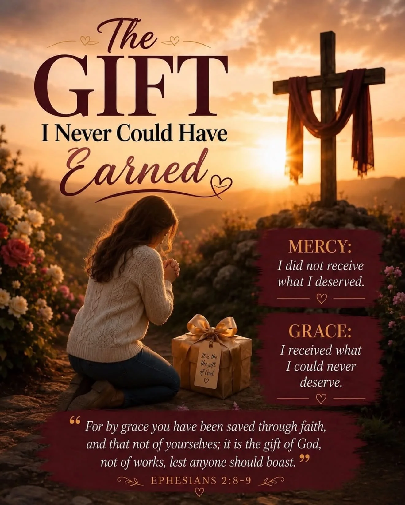 The Gift I Never Could Have Earned — The Gift Of Grace