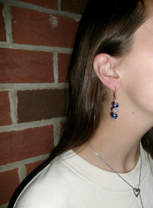 Fine China Earrings