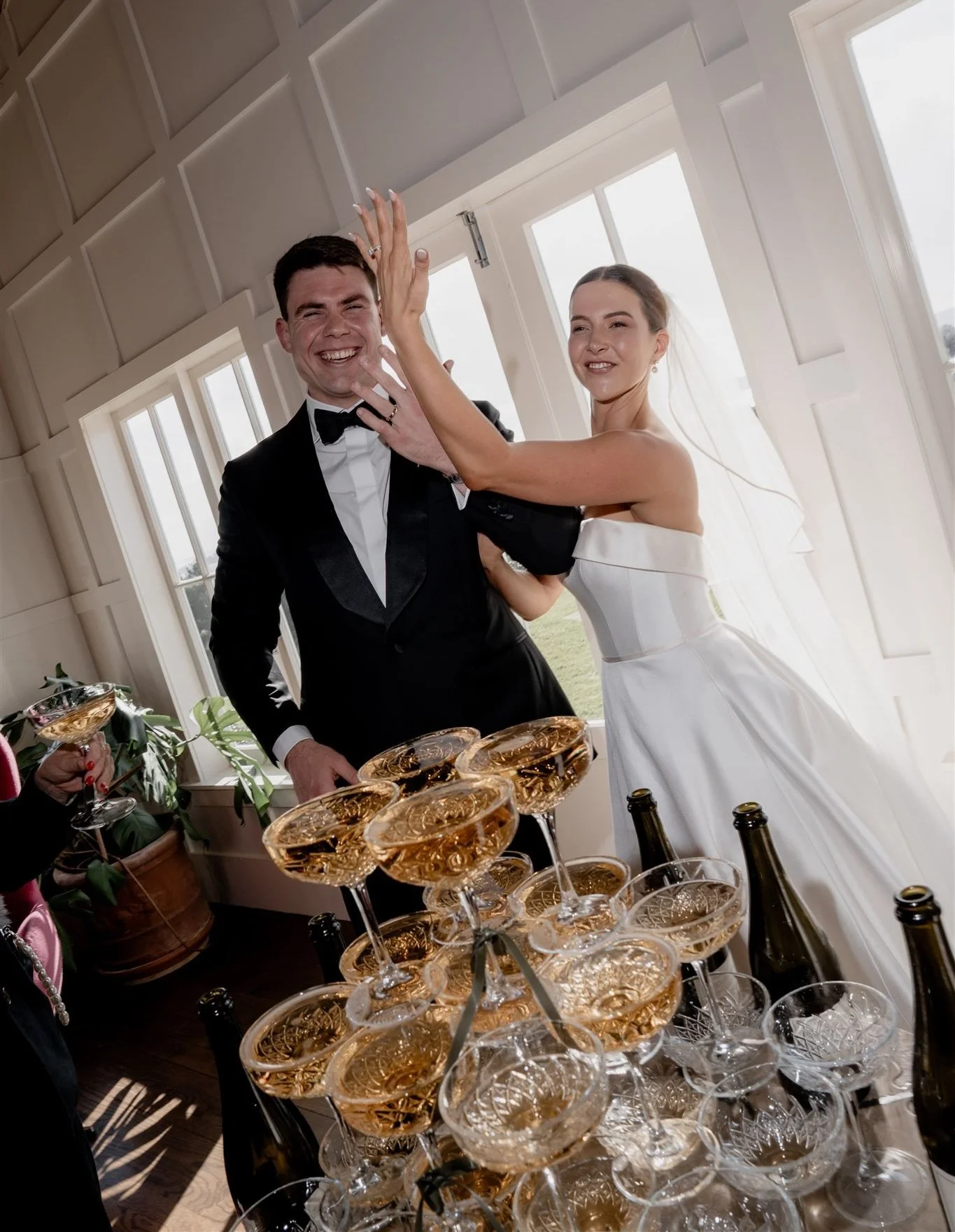 Yes, I did just get married! How could you tell? 💍 

Venue: @mudbrick_weddings 
Photography: @elliekia.weddings 
Celebrant: @erinjacombcelebrant 
Styling: @mywaiheke
HMU: @thepeach_club