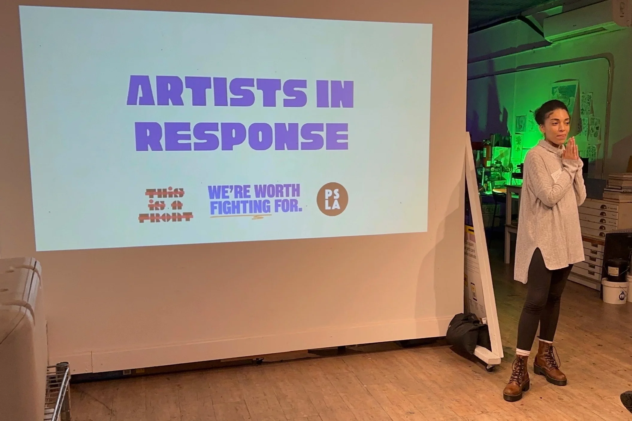 Artists in Response (2024)