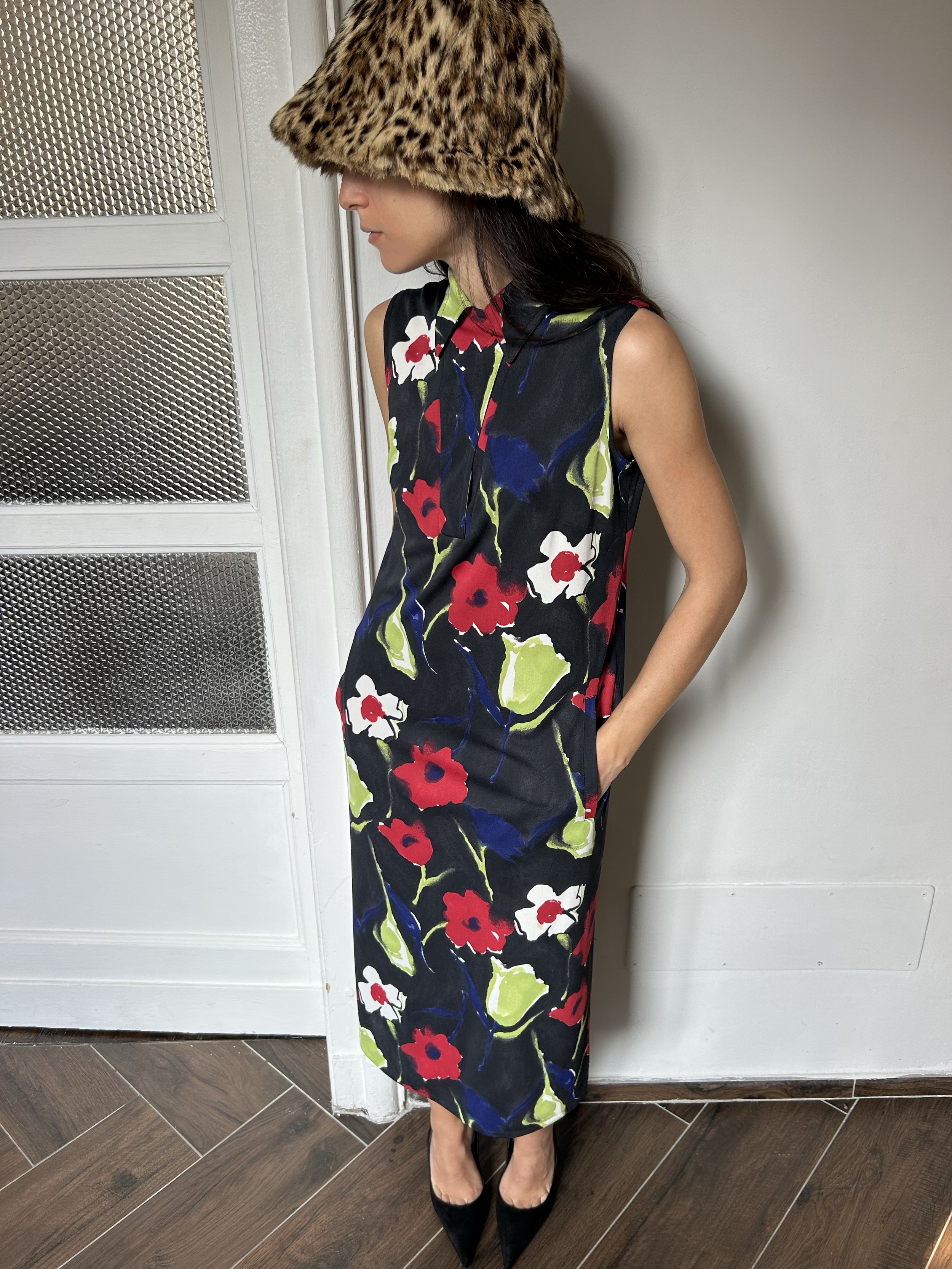 MIDI FLORAL DRESS