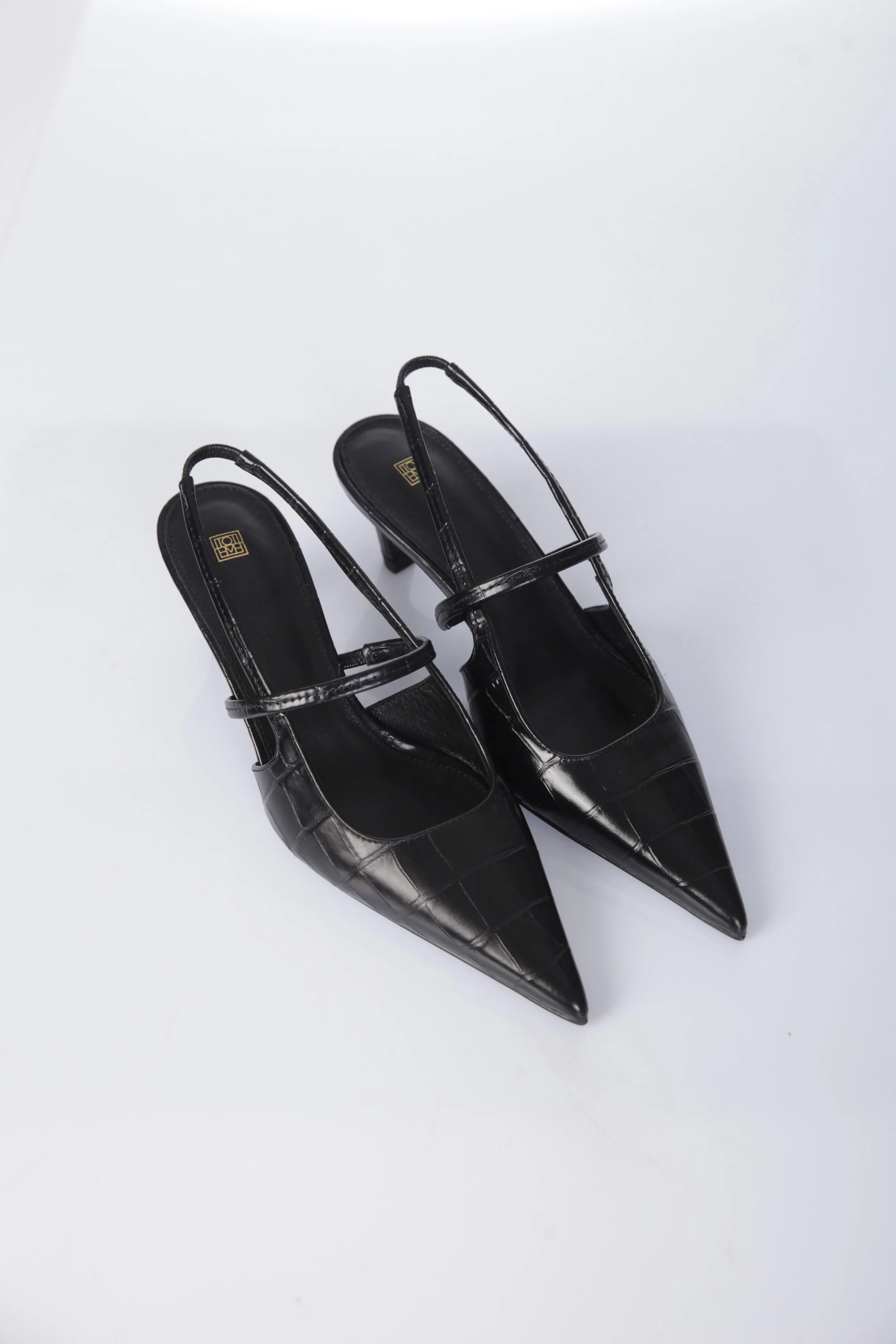TOTÊME CROCO SLINGBACK
