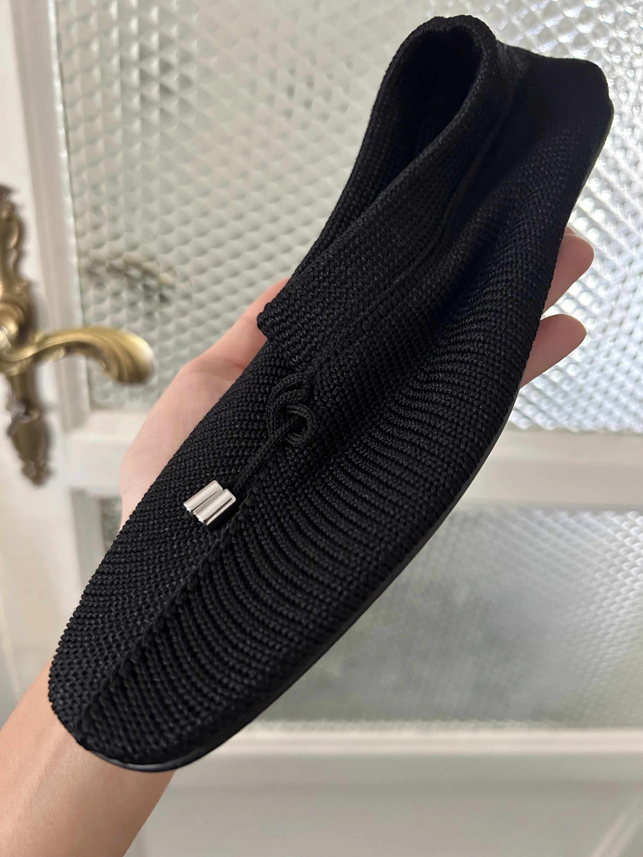 TOTÊME KNIT BALLET FLATS