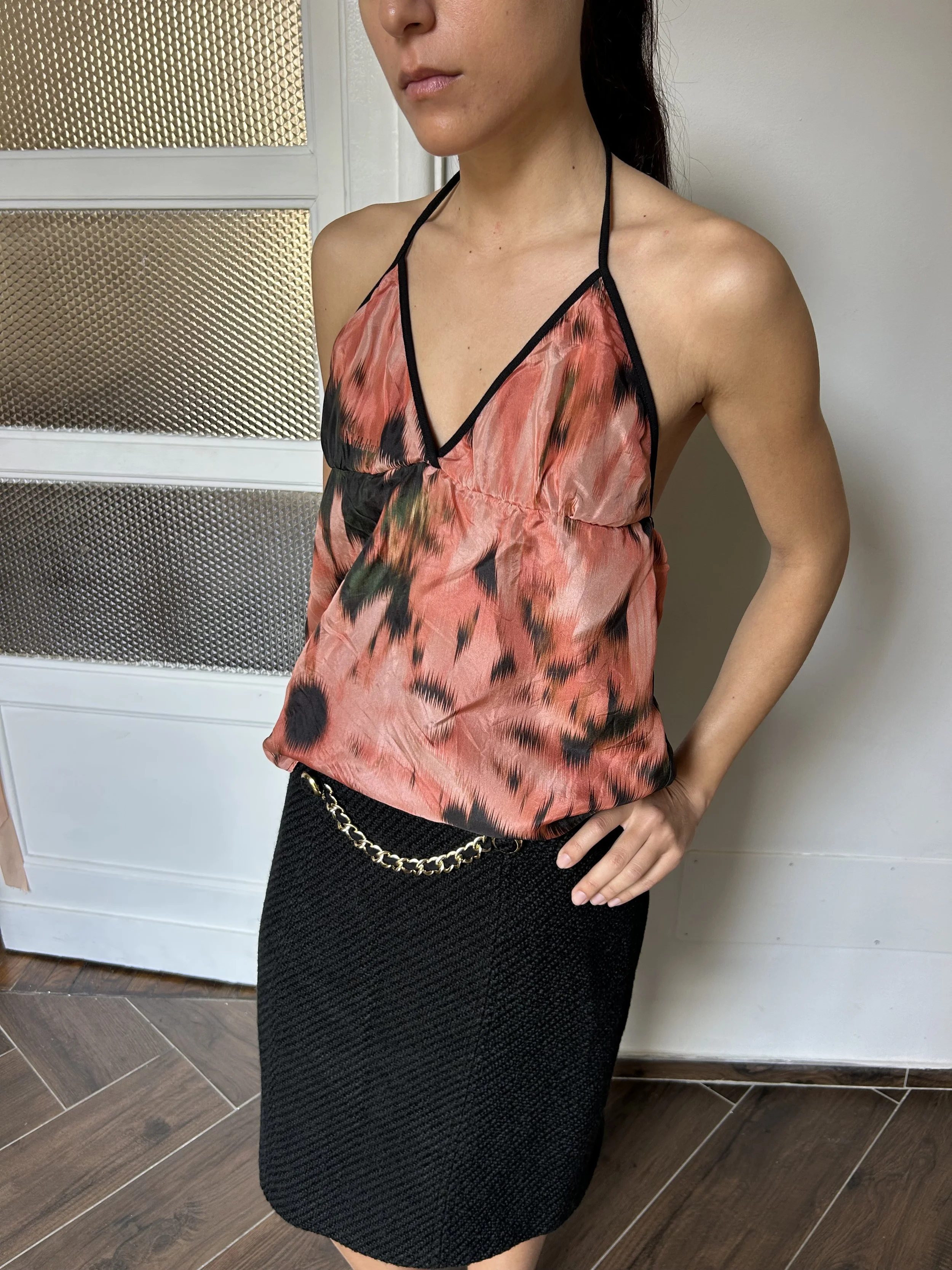 DRIES VAN NOTEN FLORAL TOP