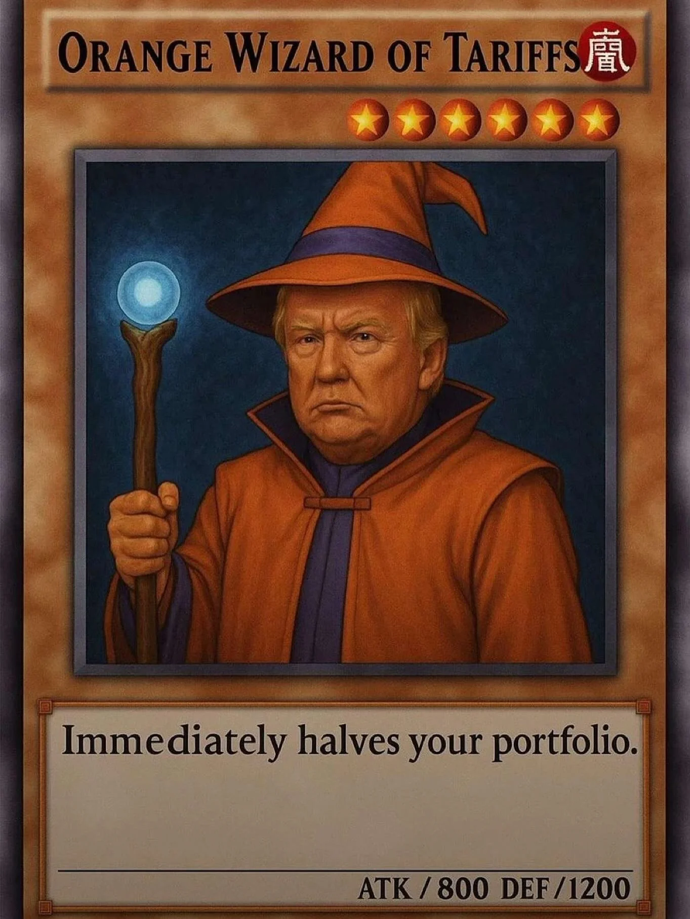 the only wizard who can make inflation and deflation happen at the same time