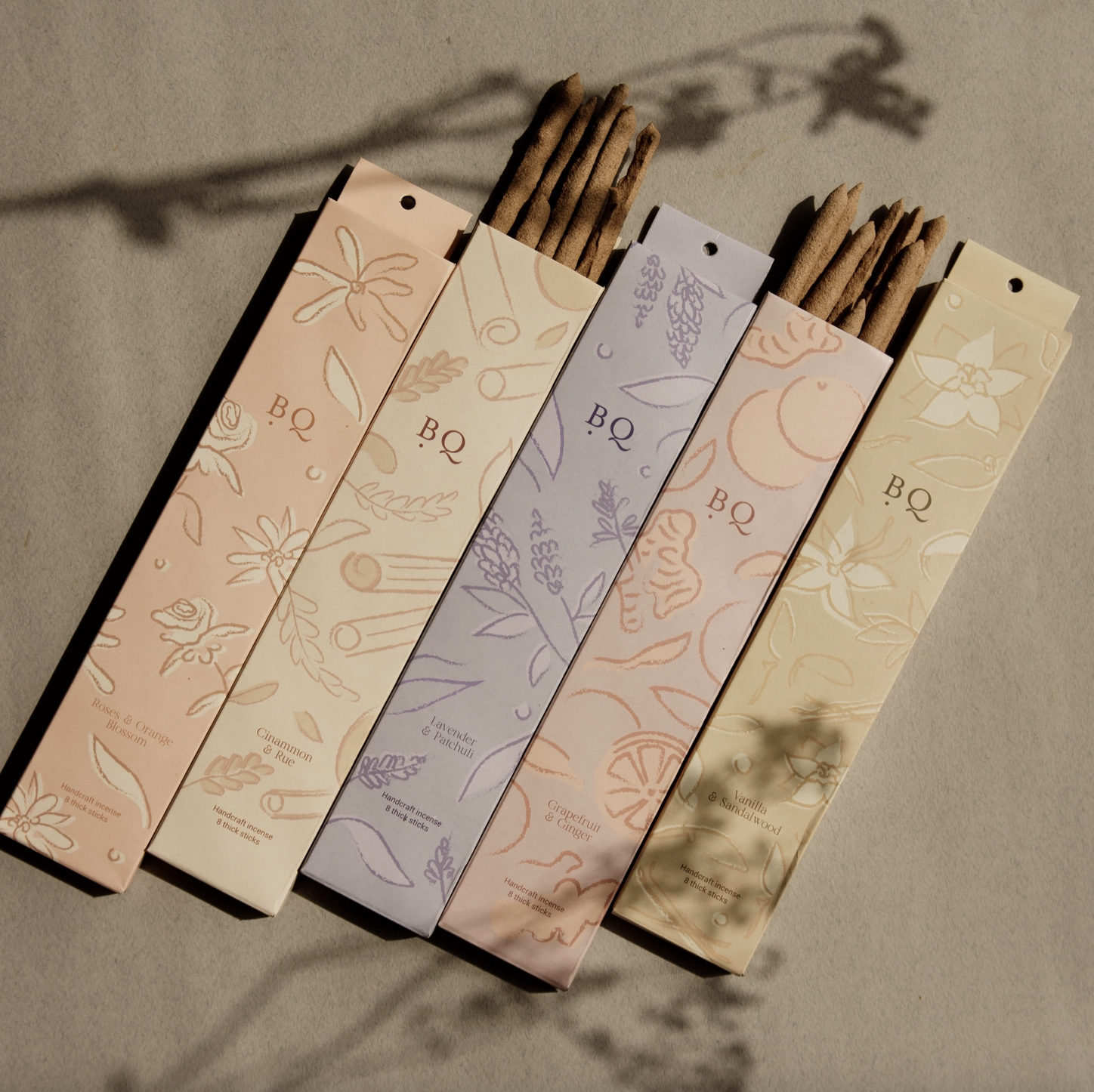Botanical Thick Incense Assorted