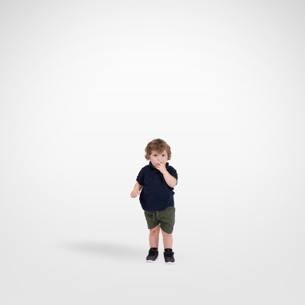 Pelham NY Studio Portrait Seamless White Backdrop Boy in Blue Suit