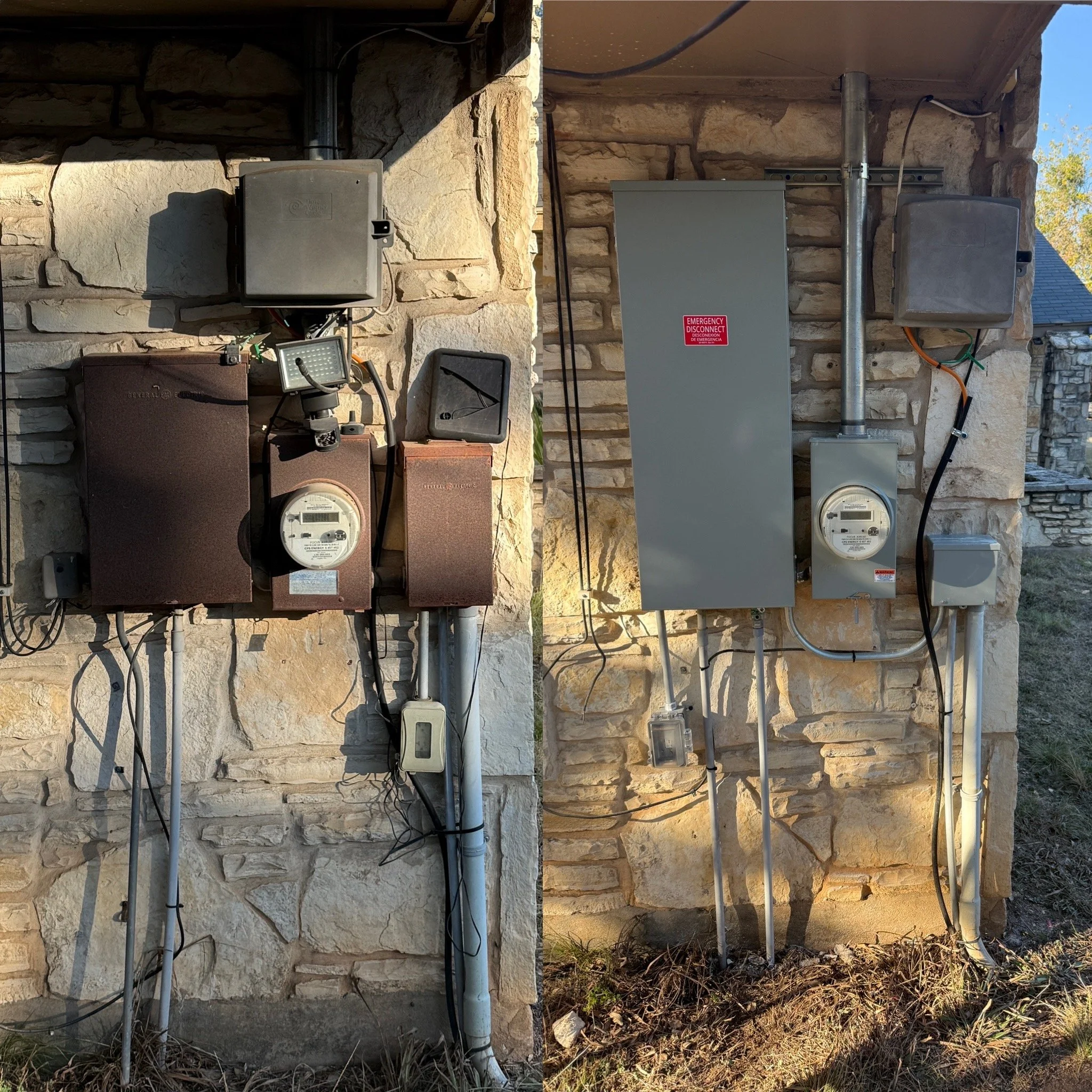 Before & After Panel Upgrade