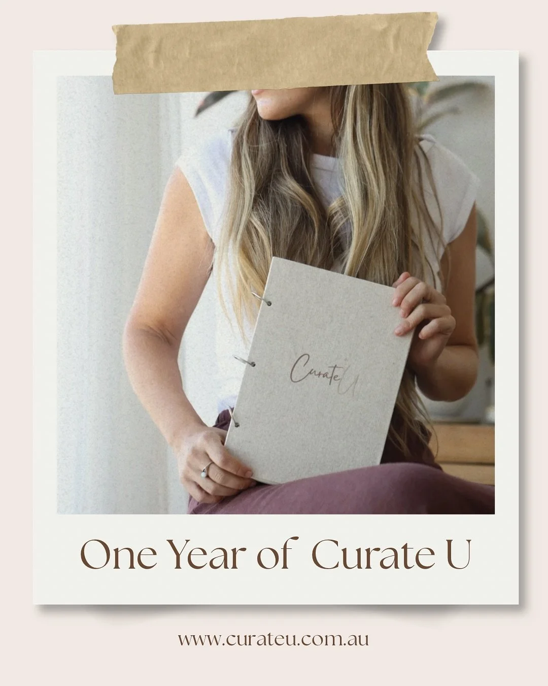 ✨ One year ago today&hellip; my vision for Curate U became reality.
I held my first ever workshop at Prana House with a dream to create space where spiritual souls could feel seen, held and creatively free.

I didn&rsquo;t know what would unfold&hell