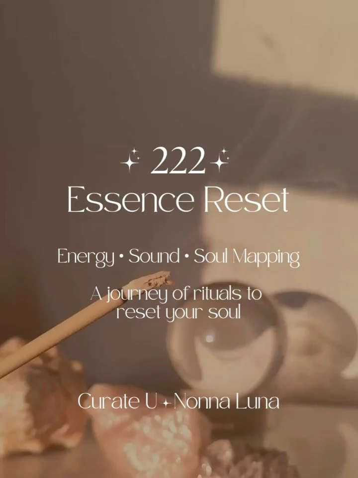 Energy &bull; Sound &bull; Soul

We gather on the 222 frequency, a number of balance, harmony, and divine alignment to gently reset your energy as we move into the Fire Horse year.

This is a 3 hour immersive experience guided by @curateu_ &amp; @non