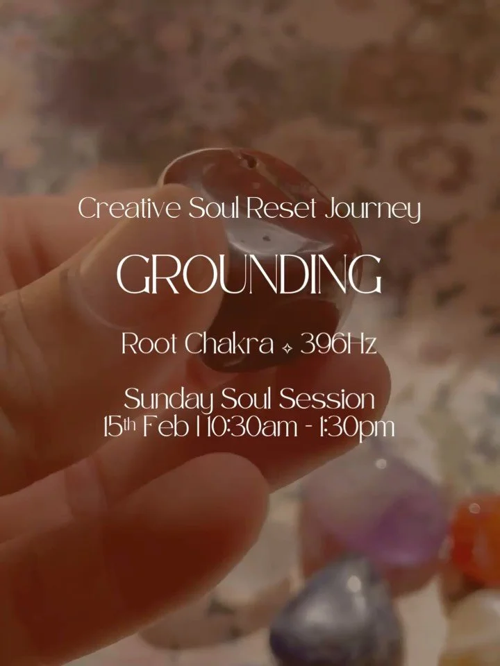 Does your soul need a place to exhale?

This is what the Creative Soul Reset Journey is&hellip;

A sacred space for reflection, activation and energetic alignment.

✧ Sunday Soul Sessions ✧

A monthly space to slow down, ground in, and return to your