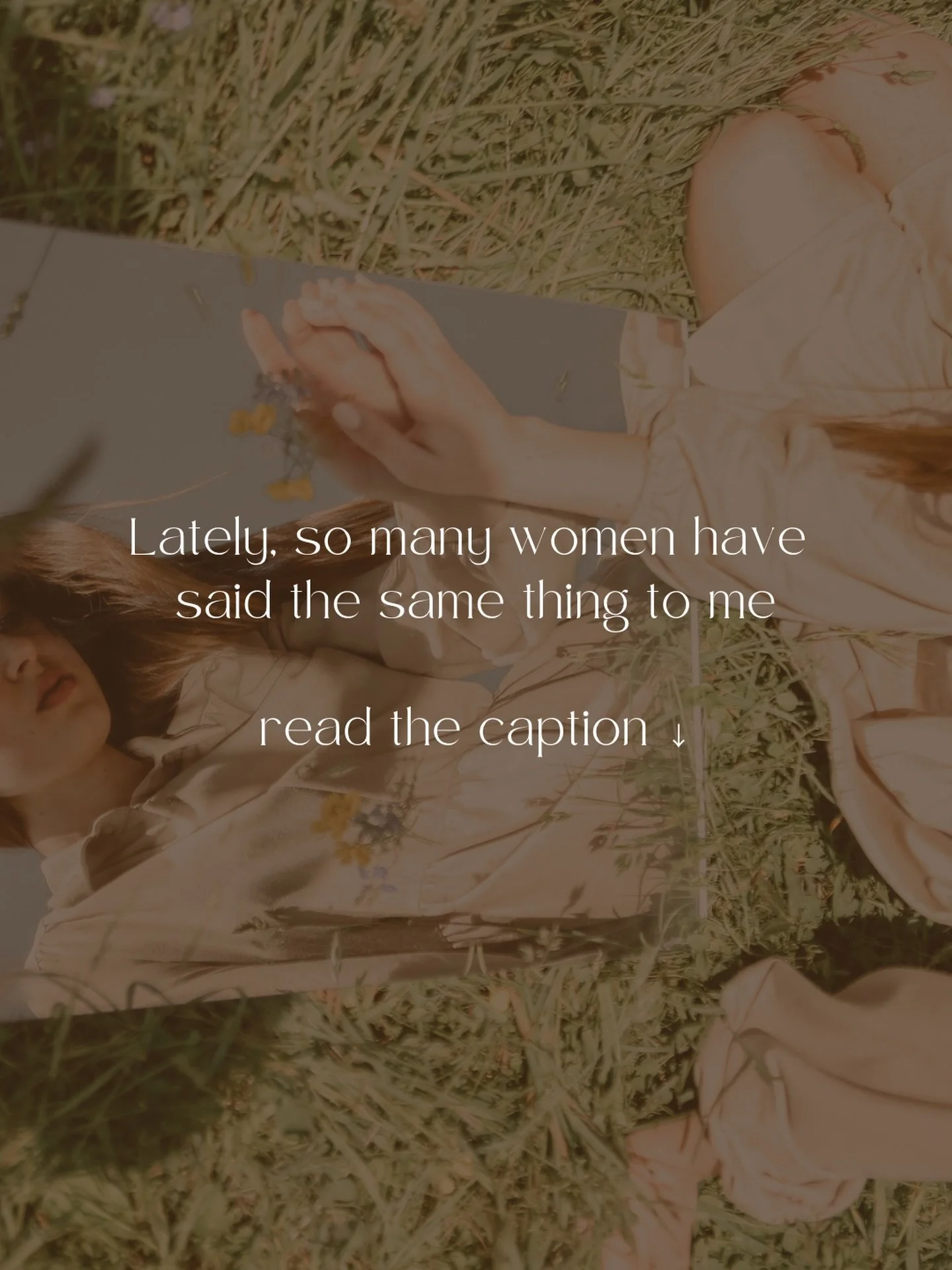Lately I&rsquo;ve been hearing the same words from many women I&rsquo;ve crossed paths with.

&ldquo;What happens when I tick everything off? Who am I then?&rdquo;

Growth can feel terrifying not because we aren&rsquo;t capable, but because we haven&