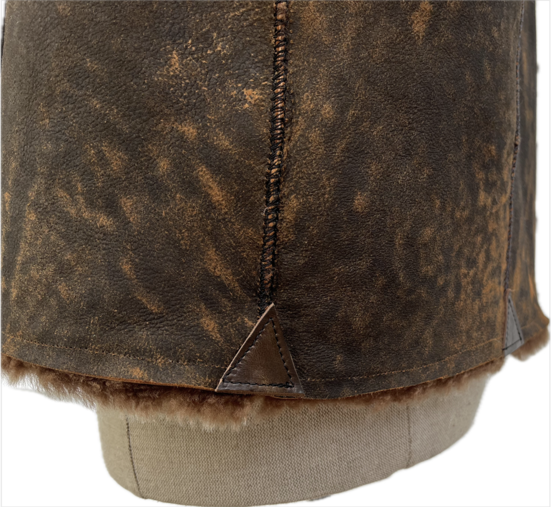 Leather Seam Caps