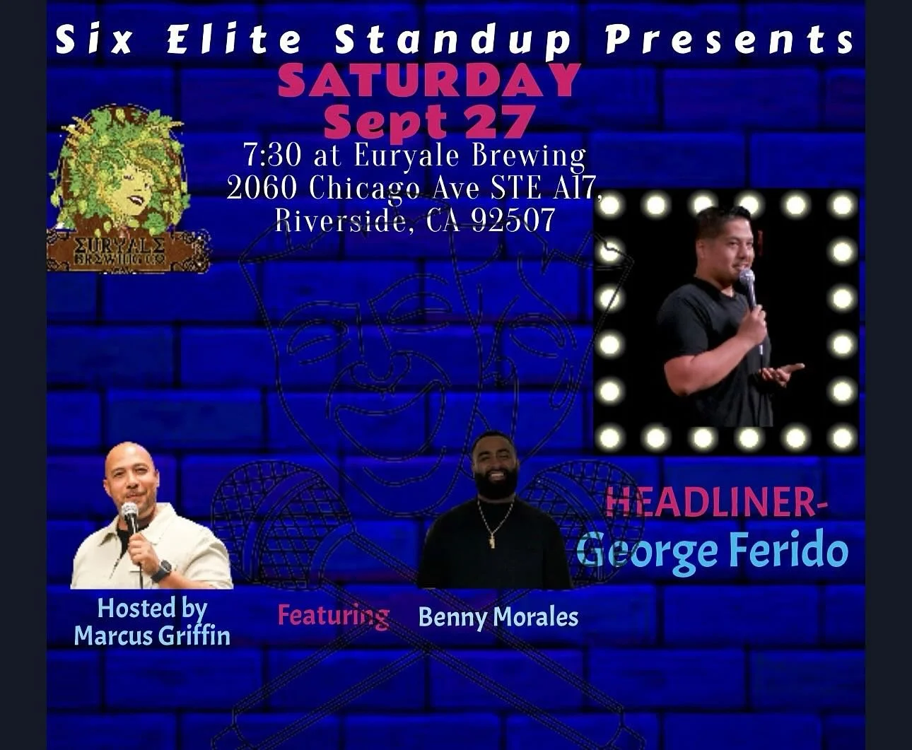 Been stitching up some new new, come watch me put it all together on SEPTEMBER 27 at @euryalebrewing with @marcusmgriffin and @bennymorales__ 💪🏽