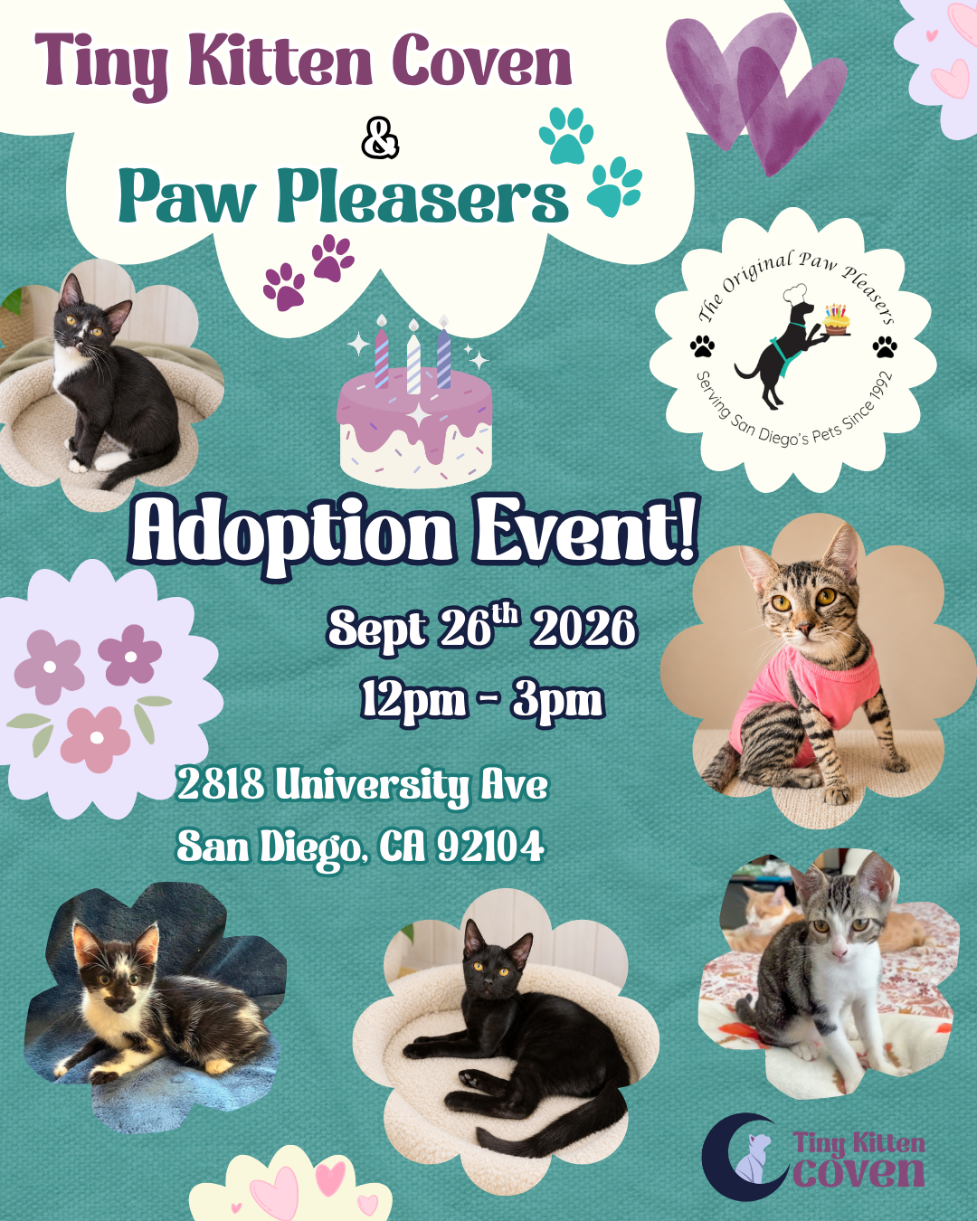 Paw Pleasers - Adoption Event