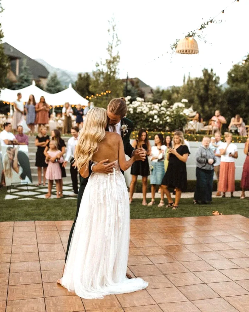 Teak Wooden Dance floor