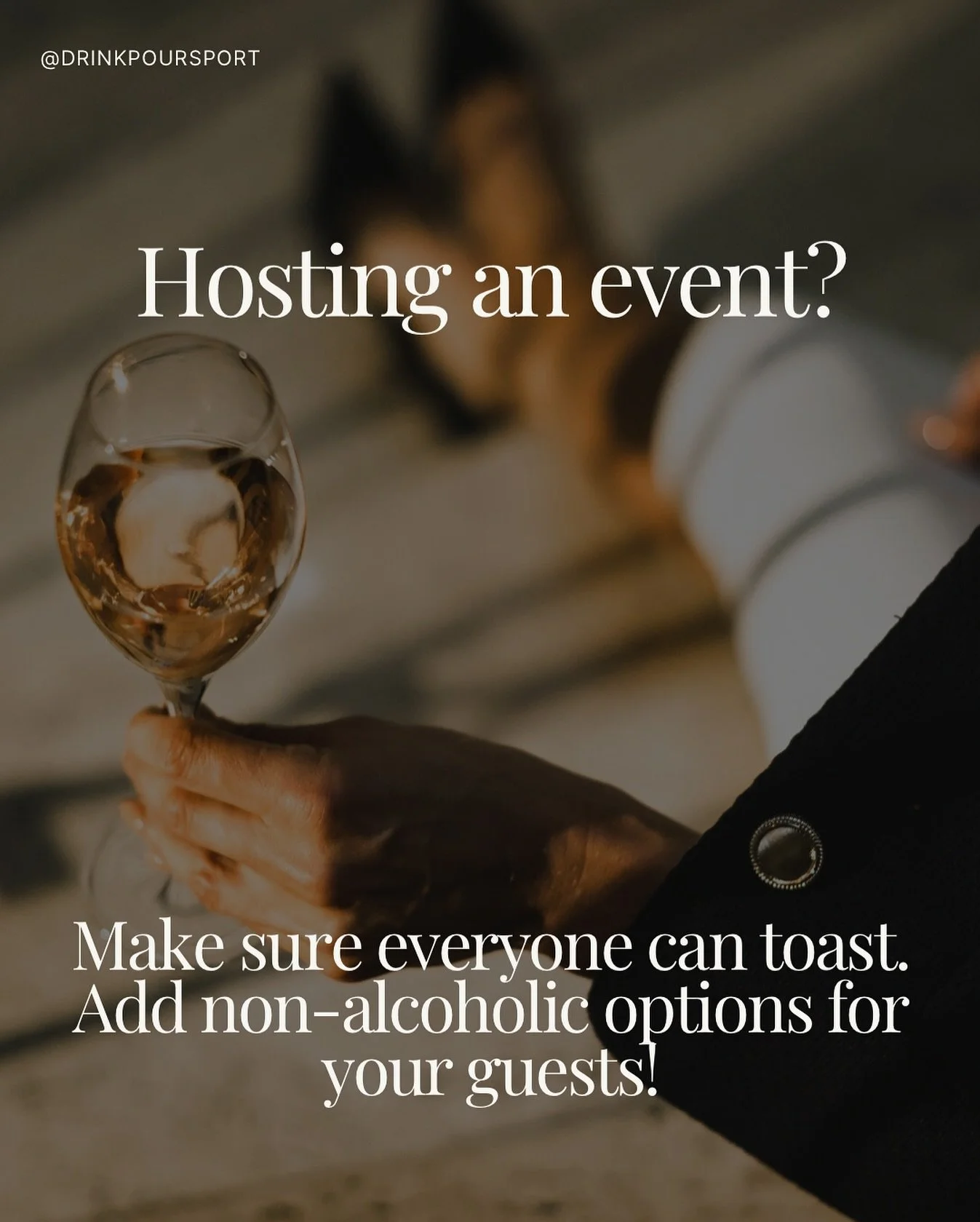 Planning an event or celebration? Don&rsquo;t forget your guests who aren&rsquo;t drinking. There are likely more than you think. 

Pour Sport delivers the same great taste and experience, minus the alcohol 🍾 

To enquire about event orders or partn