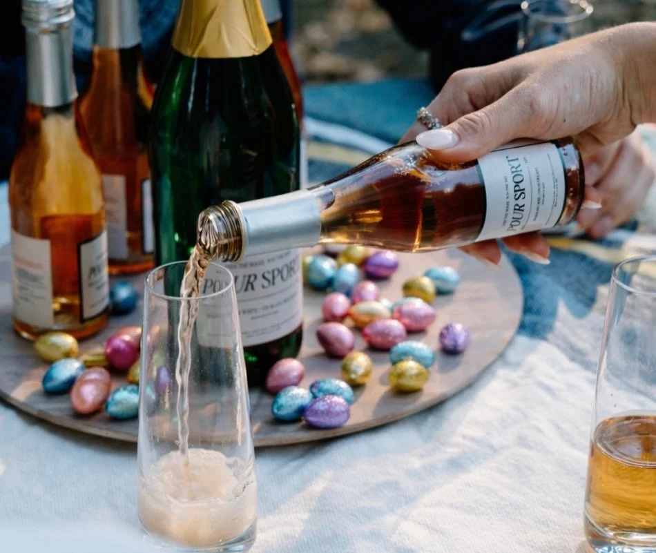 Mini eggs and mini ros&eacute;s are the combo everyone needs this Easter!