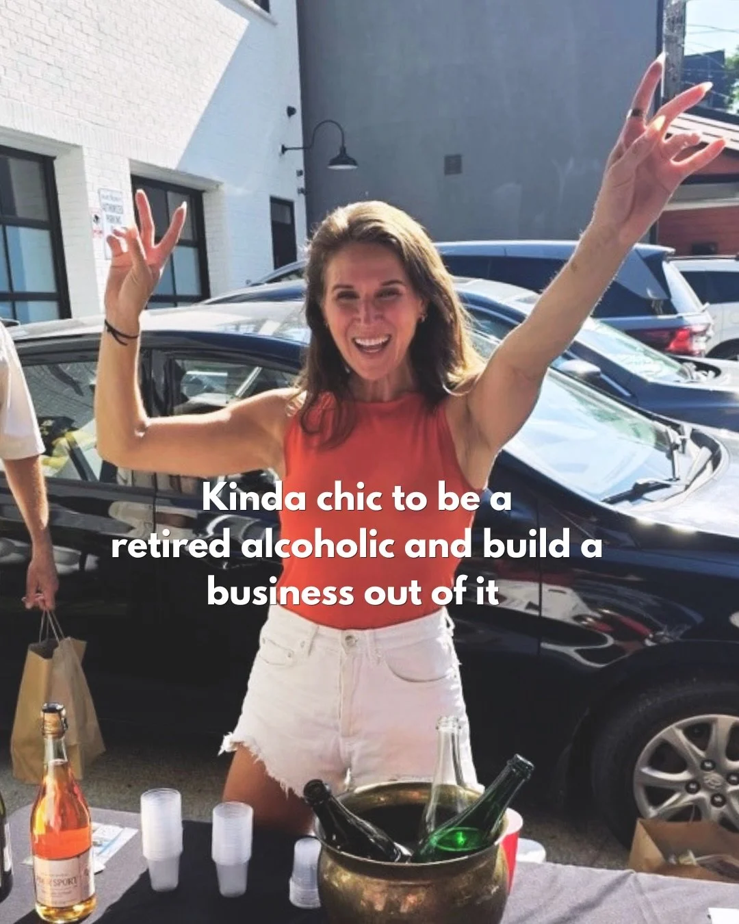 Kinda chic being a sober girly and proud of it