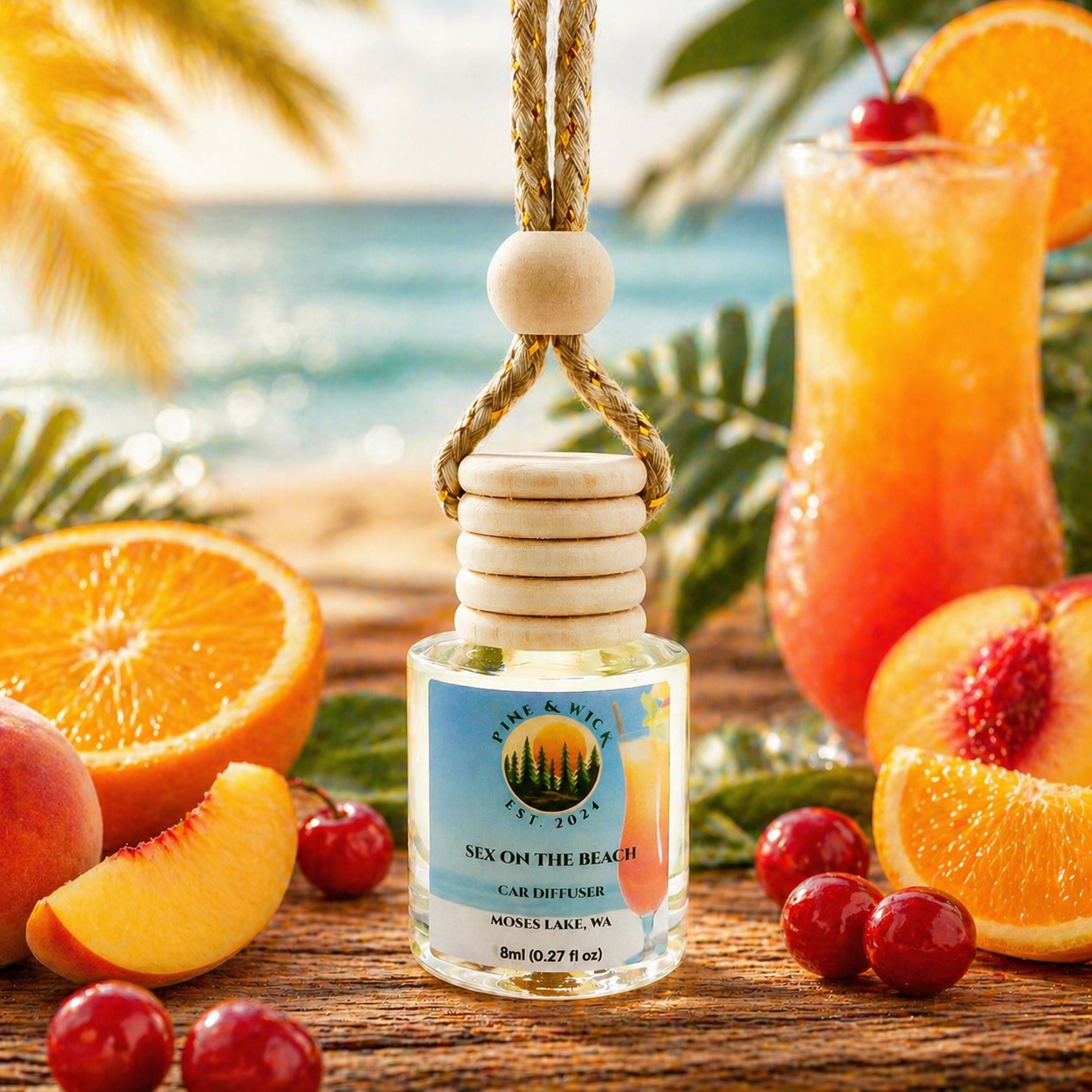 Sex on the Beach Hanging Car Diffuser