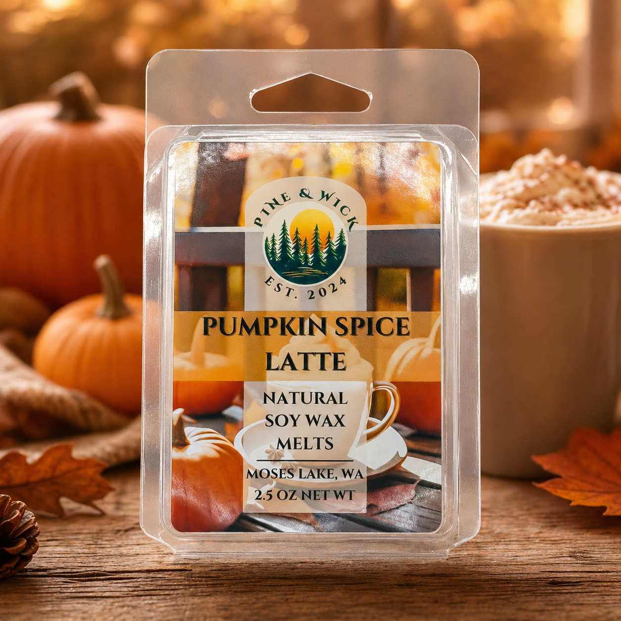 Pumpkin Spice Latte Wax Melts