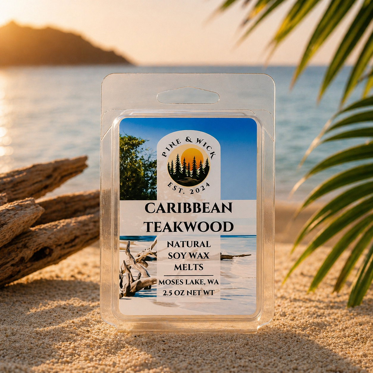 Caribbean Teakwood Wax Melts