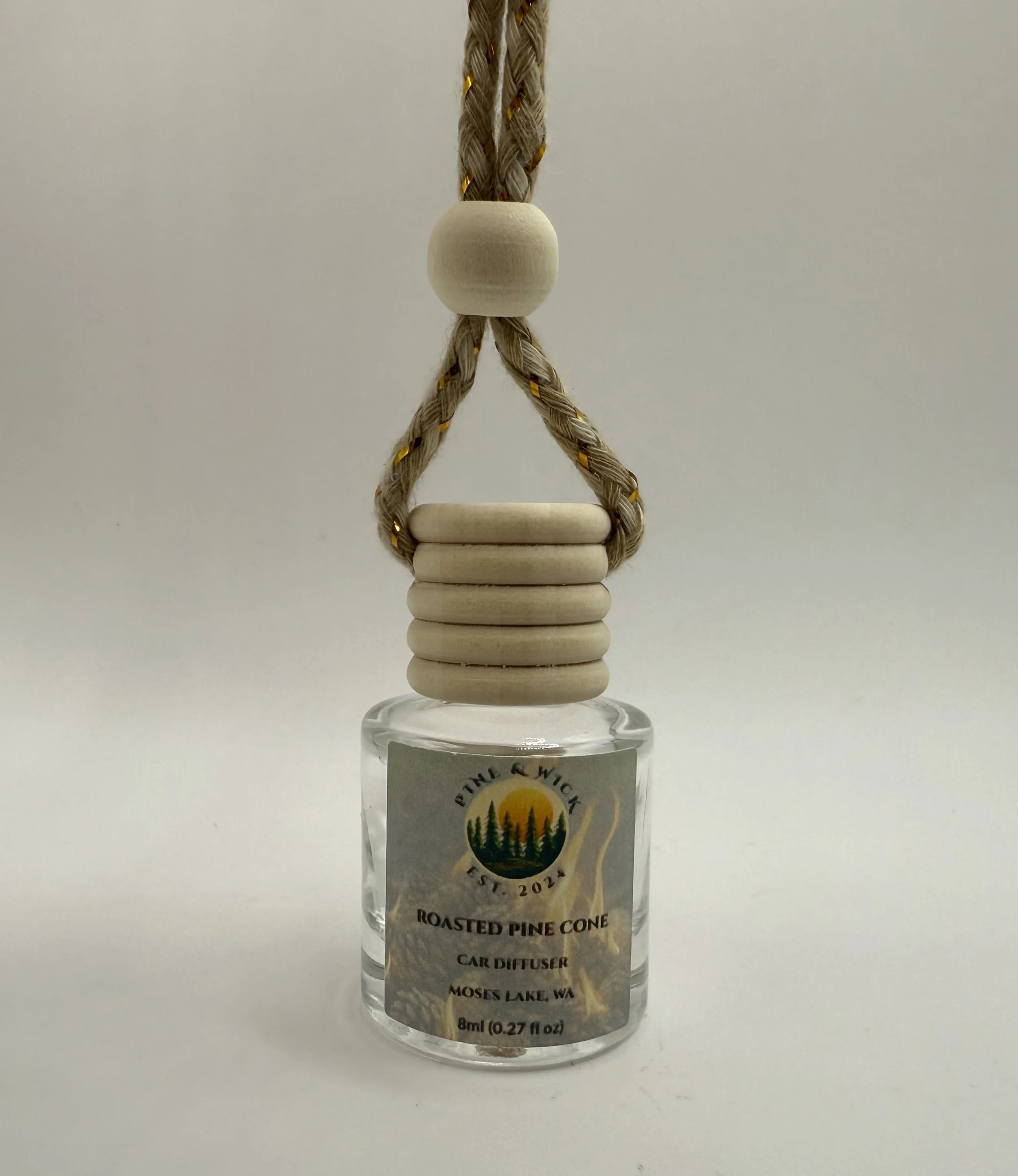 Roasted Pine Cone Car Diffuser