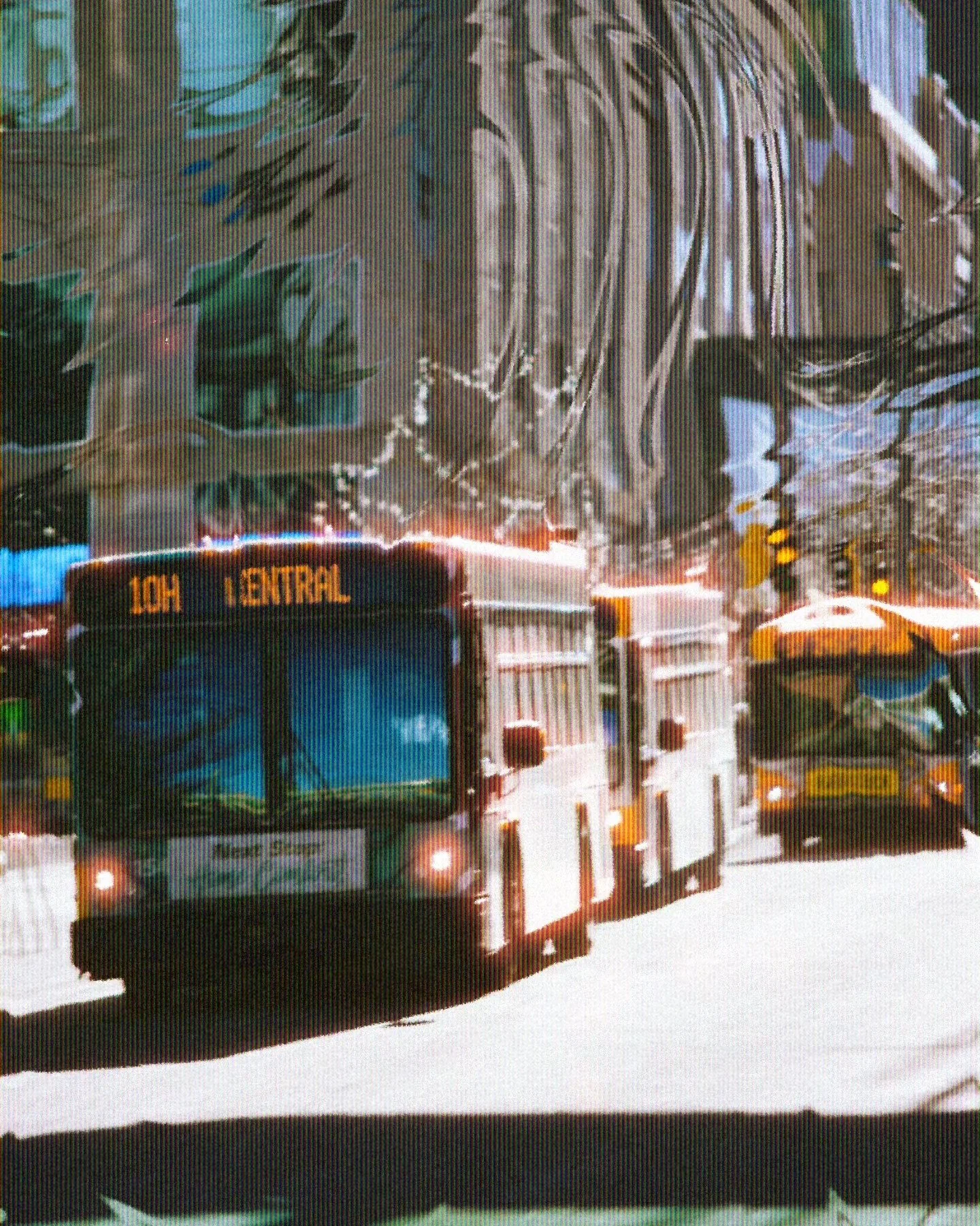 Recently bought myself a Nikon F to get back into 35mm. First roll had some decent shots. Did some edits of the scans for that CRT and wavy effect