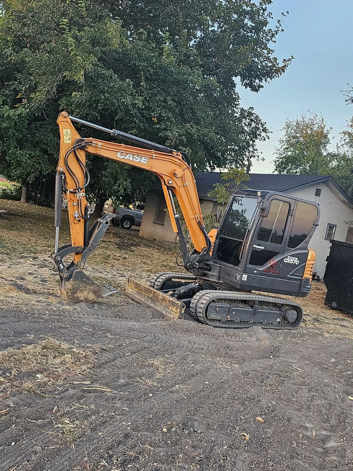  Mini Excavator CX57C Case  