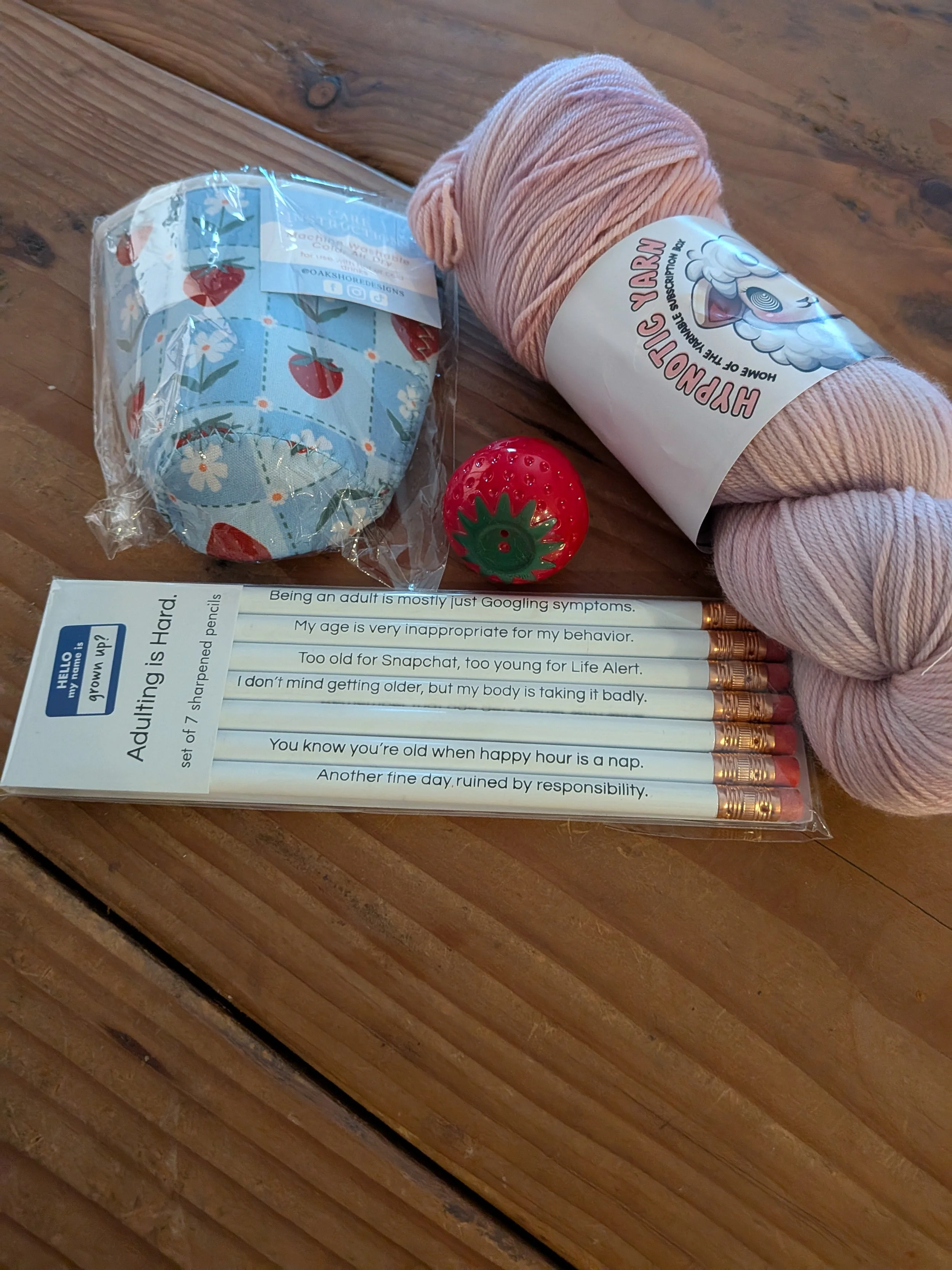 July Yarnable (El paquete Yarnable del mes de julio).