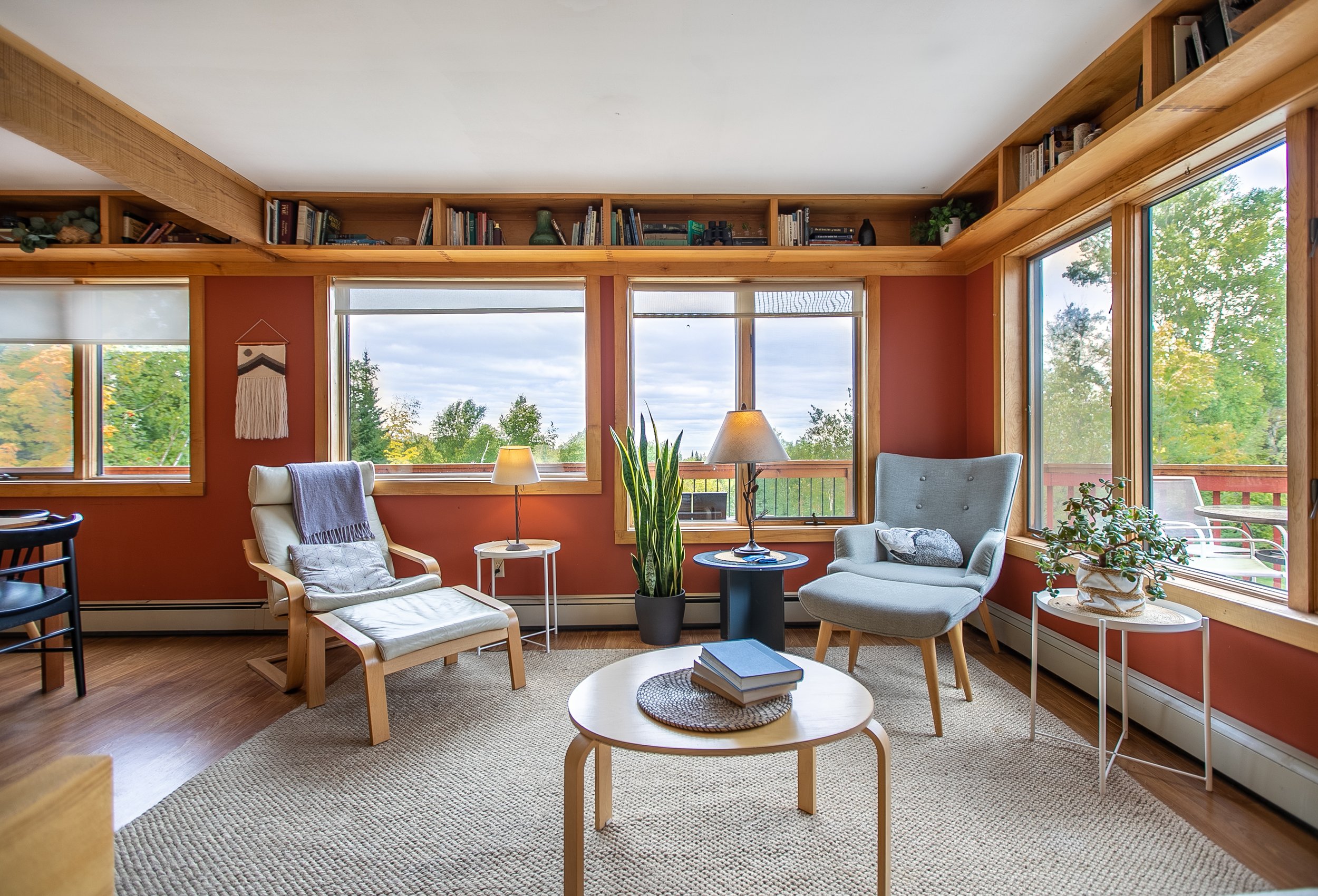 Lots of comfortable seating for rest and conversation