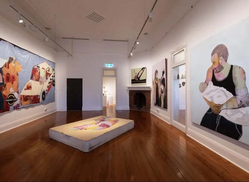 Gallery Installation view of solo exhibition titled 'A lot has changed for me since we last spoke'