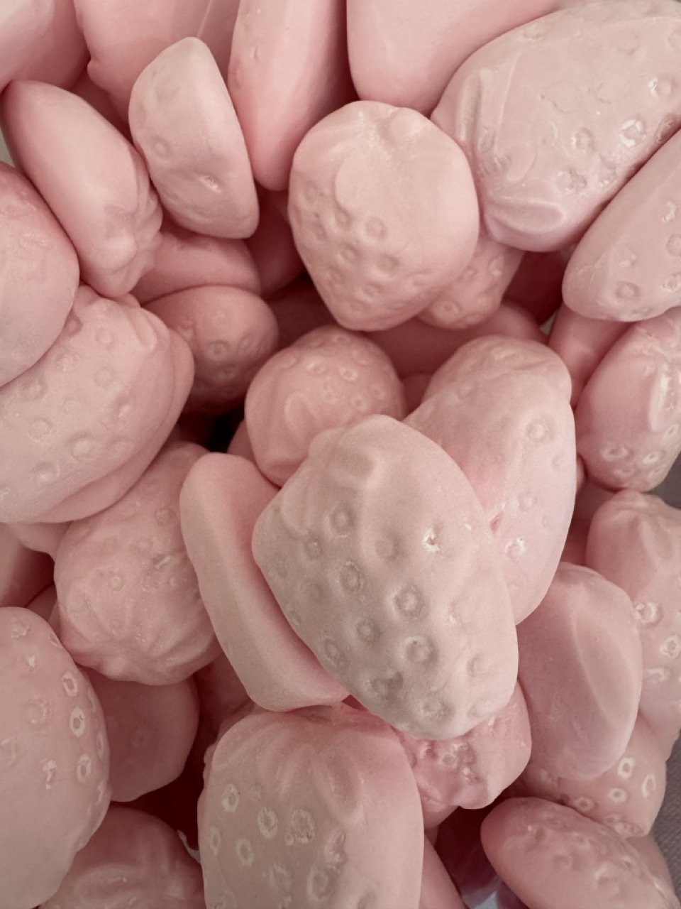 Foamy Strawberries