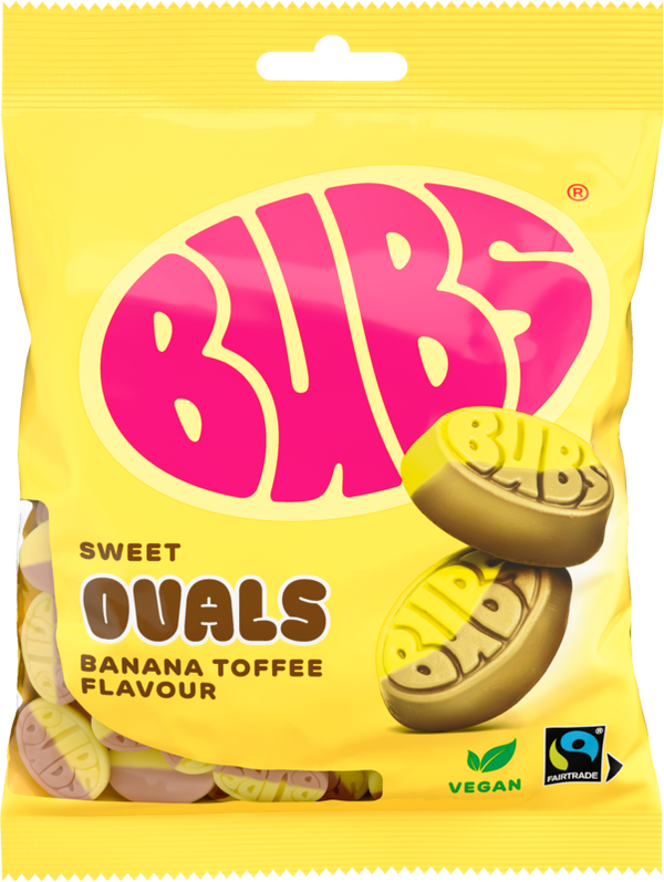 Bubs Sweet Banana Toffee Mini Ovals