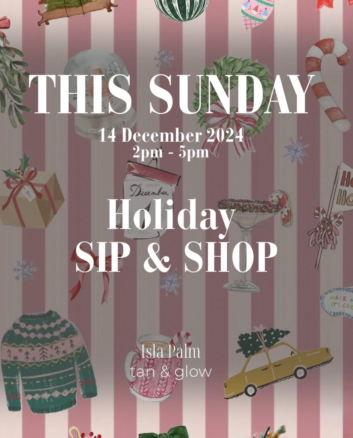 Holiday Sip & Shop